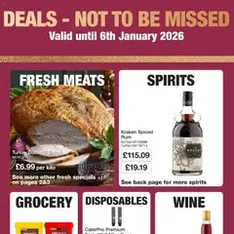 Booker Wholesale - Offers - Flyer preview valid from 02/12/2024
