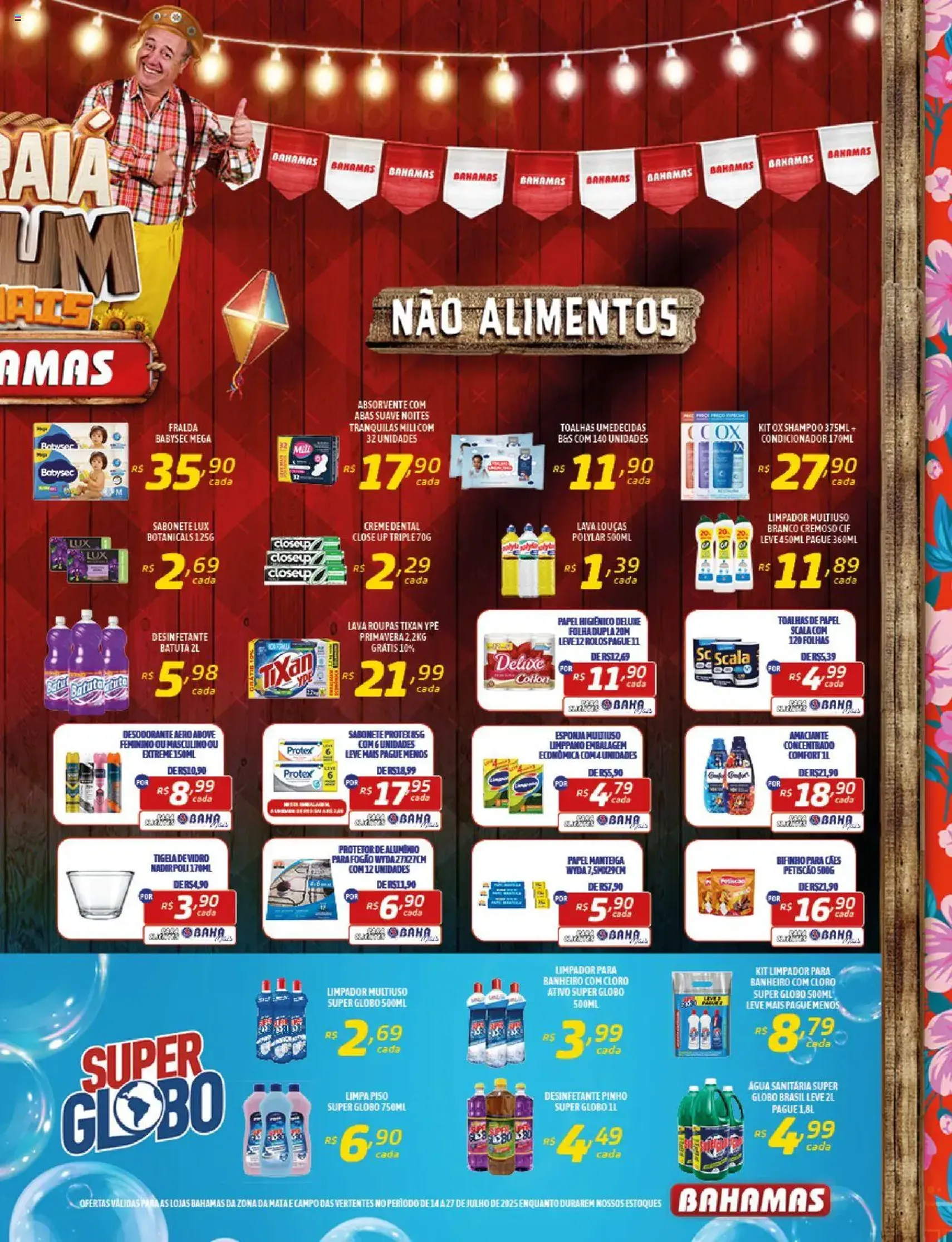 Bahamas Supermercados - Ofertas da semana - folheto válido a partir de 14/07/2025 página 15 de 16 Bahamas Supermercados - Ofertas da semana - folheto válido a partir de 14/07/2025 página 15 de 16