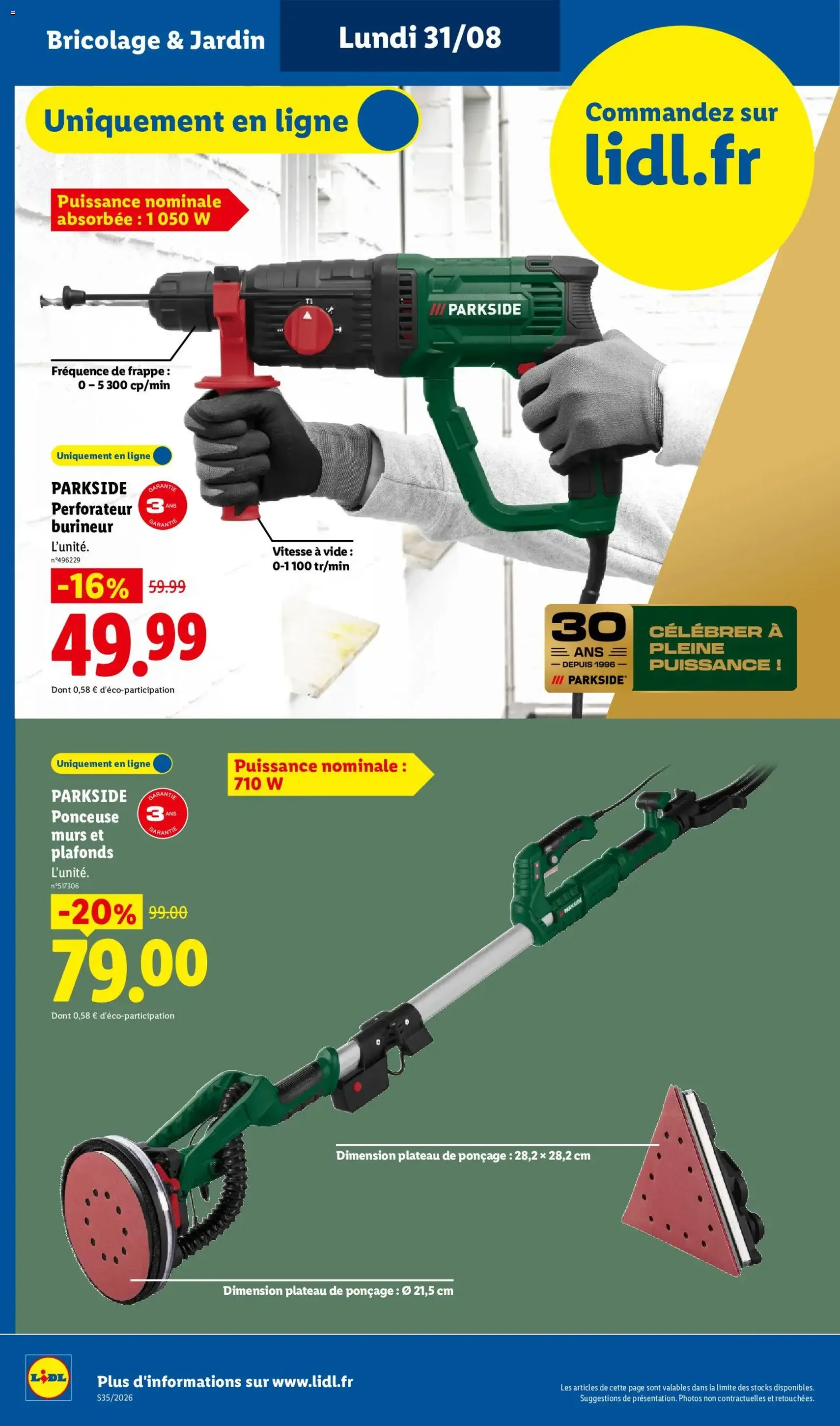 LIDL catalogue - brochure valable à partir du 27/08/2026, page 44 sur 61