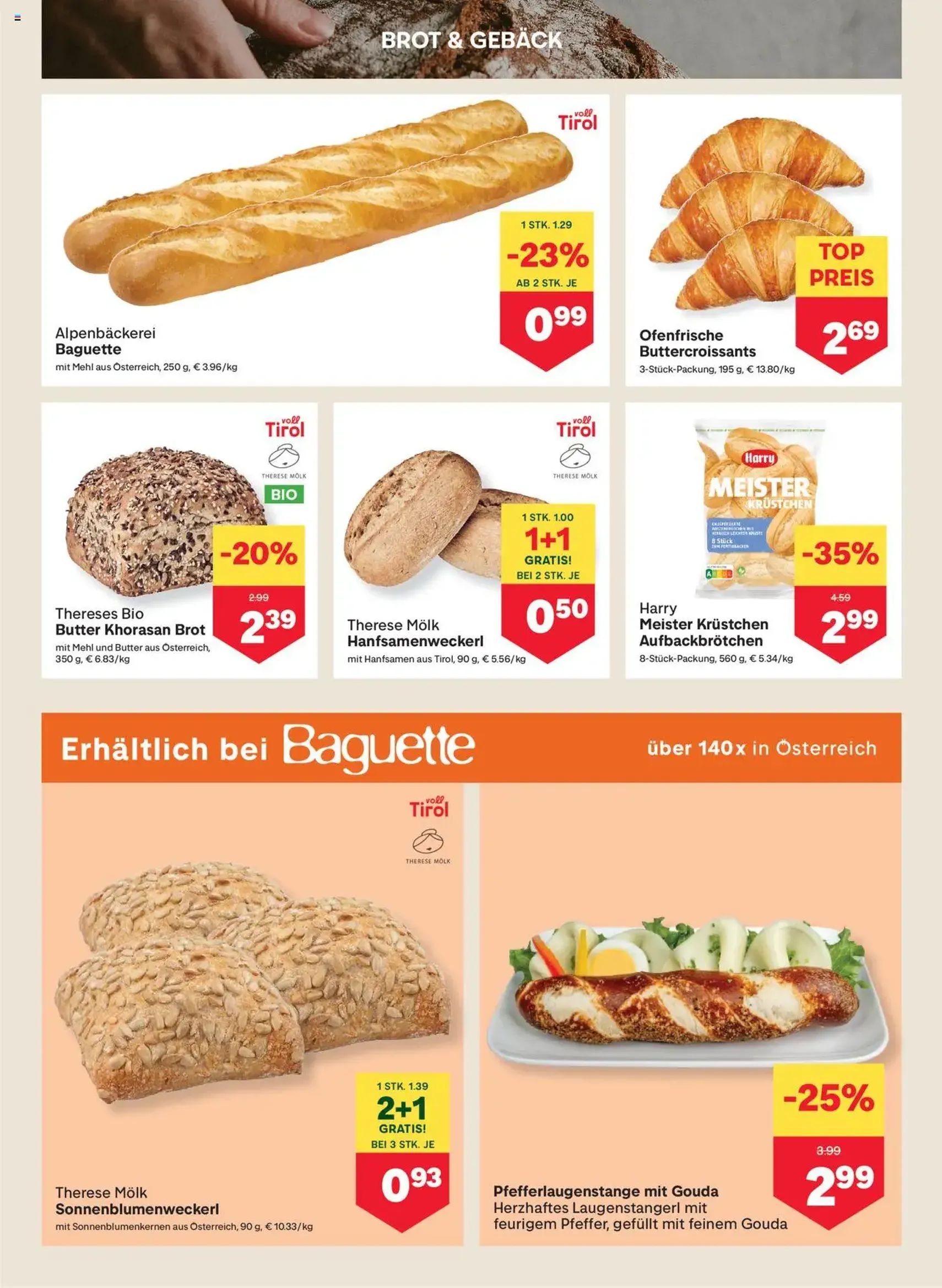 MPREIS Flugblatt - Gültiger Prospekt ab 31.07.2025, Seite 4 von insgesamt 12