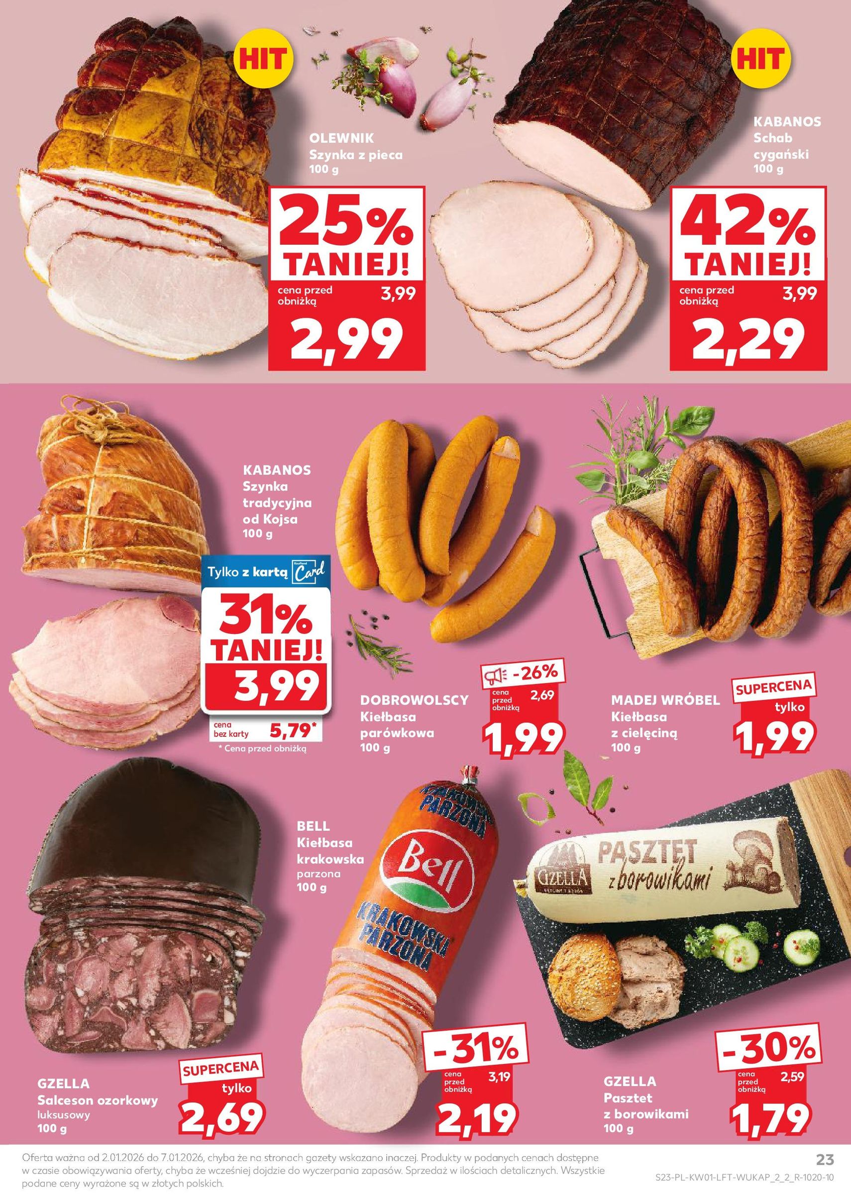Kaufland gazetka - ważny gazetka od 02.01.2026 strona 23 z 52