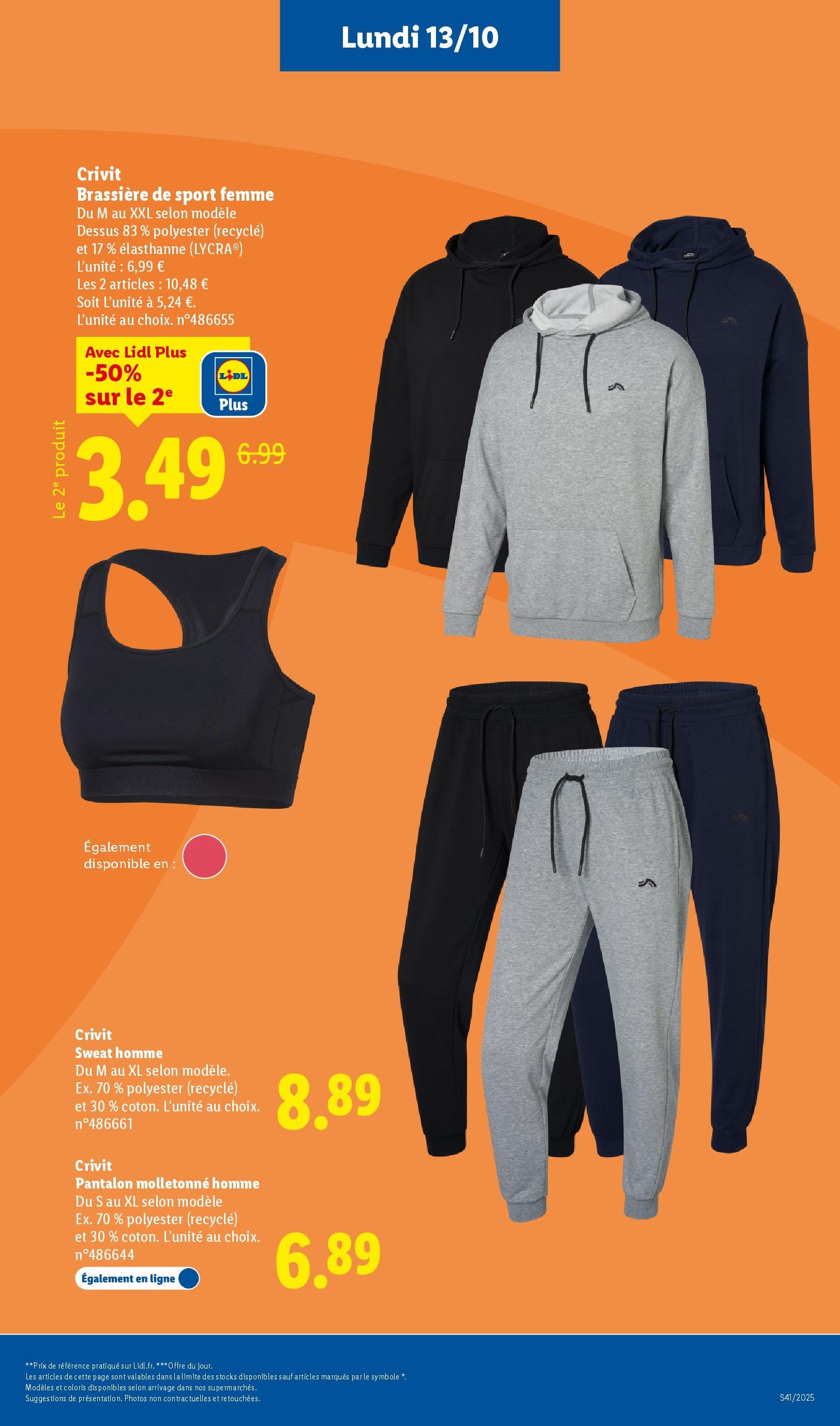 LIDL catalogue semaine 41 - brochure valable à partir du 09/10/2025, page 55 sur 73