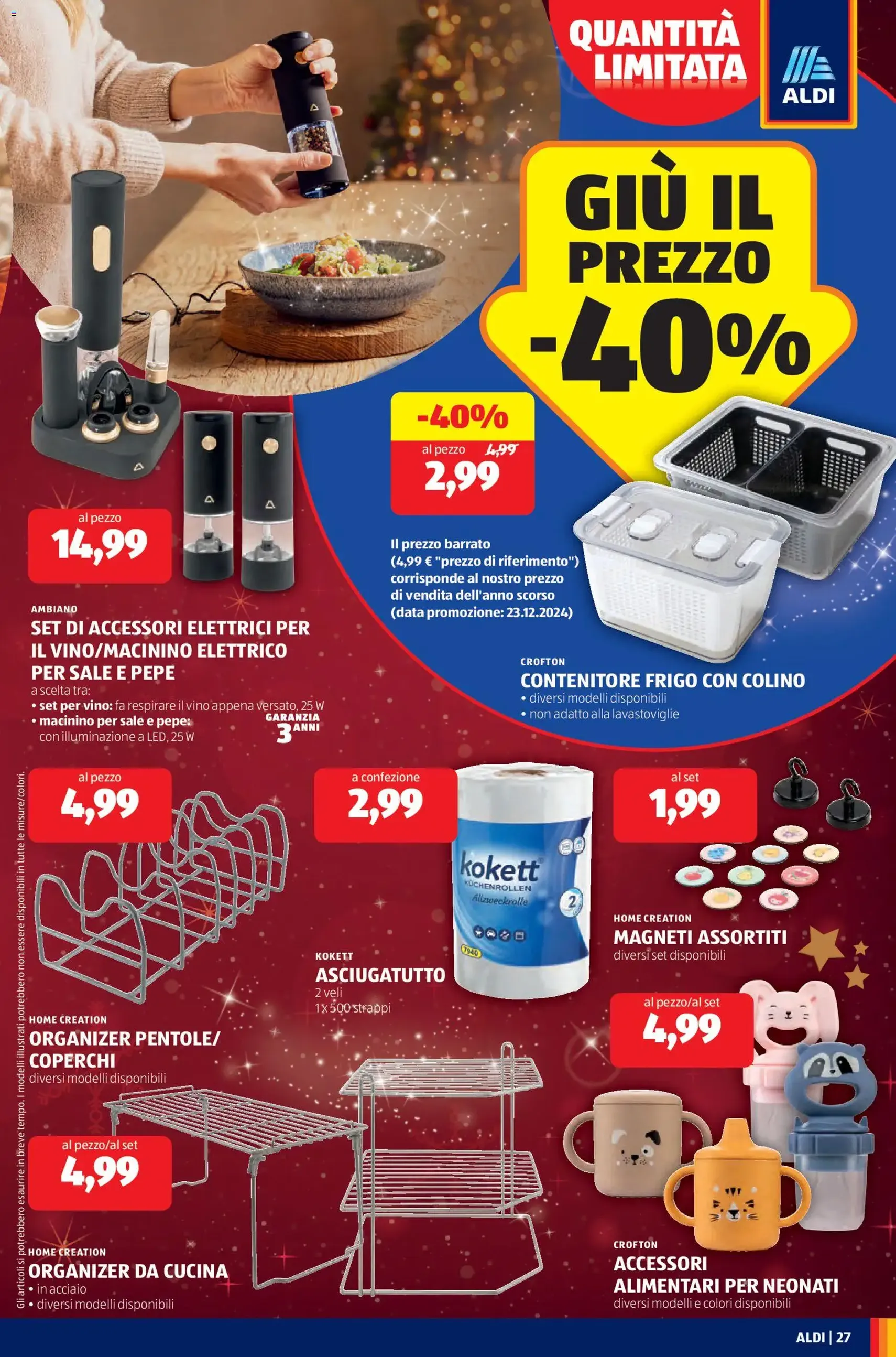 Volantino Aldi - volantino valido dal 15/12/2025 pagina 27 di 32