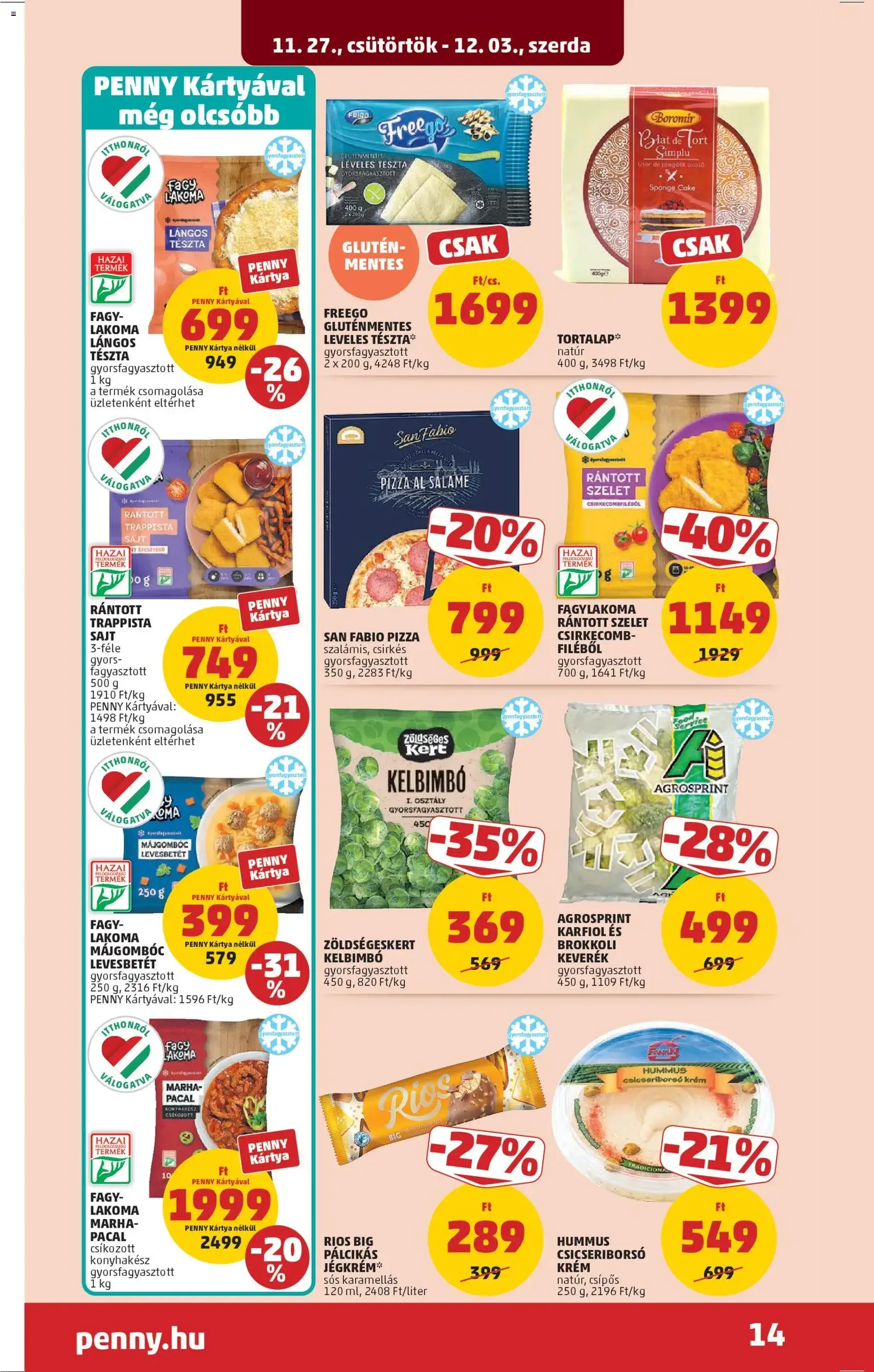 PENNY Akciós újság - 2025.11.27. érvényes szórólap 18 oldal 46 oldalból