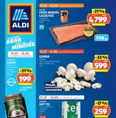 Aldi Black Friday - szórólap előnézete érvényes 2025.11.27. -tól