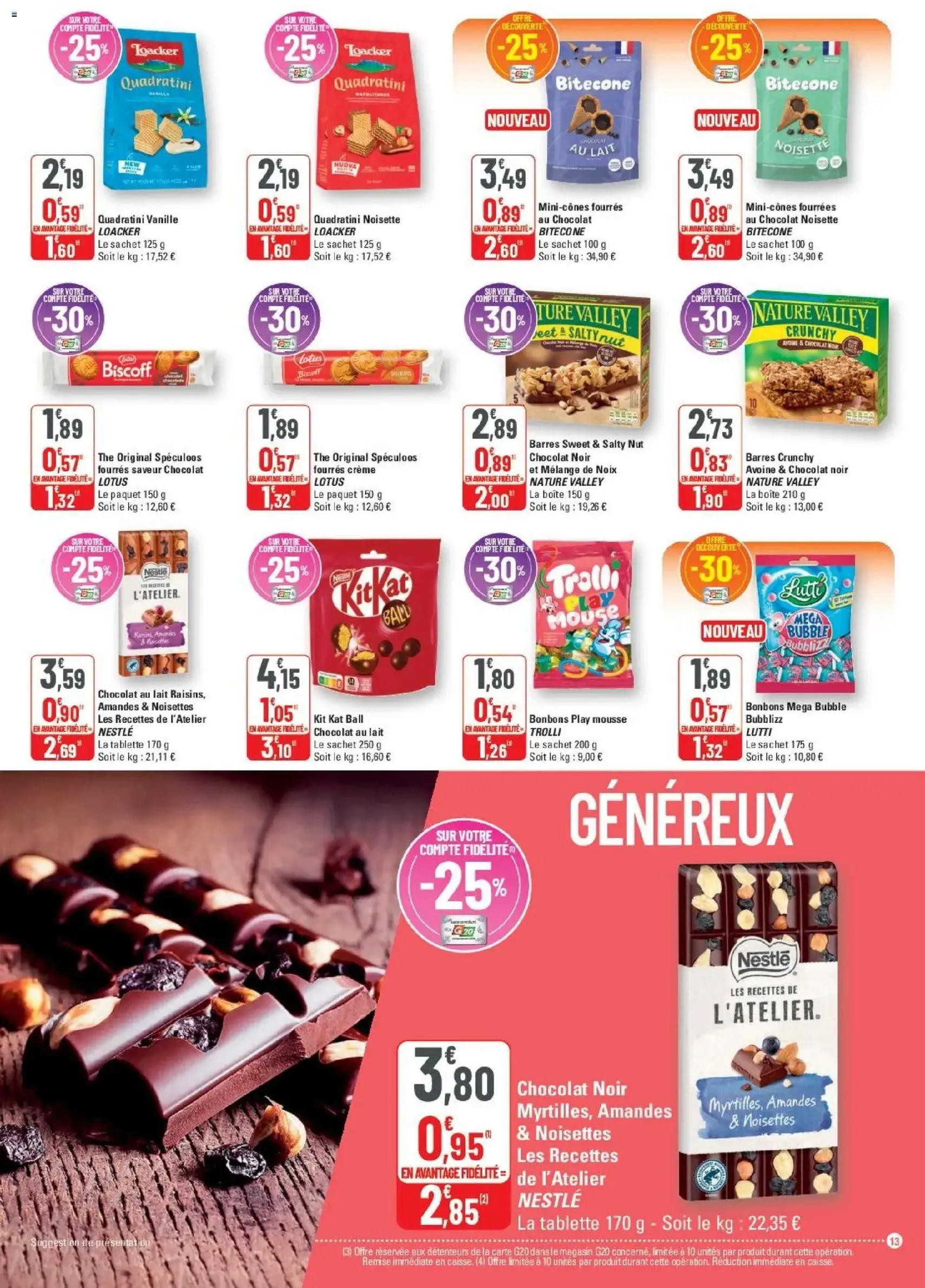 G20 Supermarchés catalogue - brochure valable à partir du 01/07/2026, page 13 sur 20