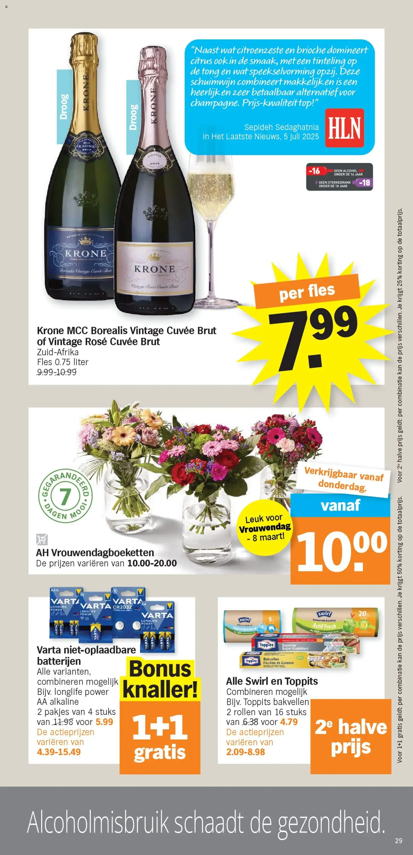 Albert Heijn folder week / de la semaine 10 - geldige folder vanaf 02/03/2026 pagina 29 van 30