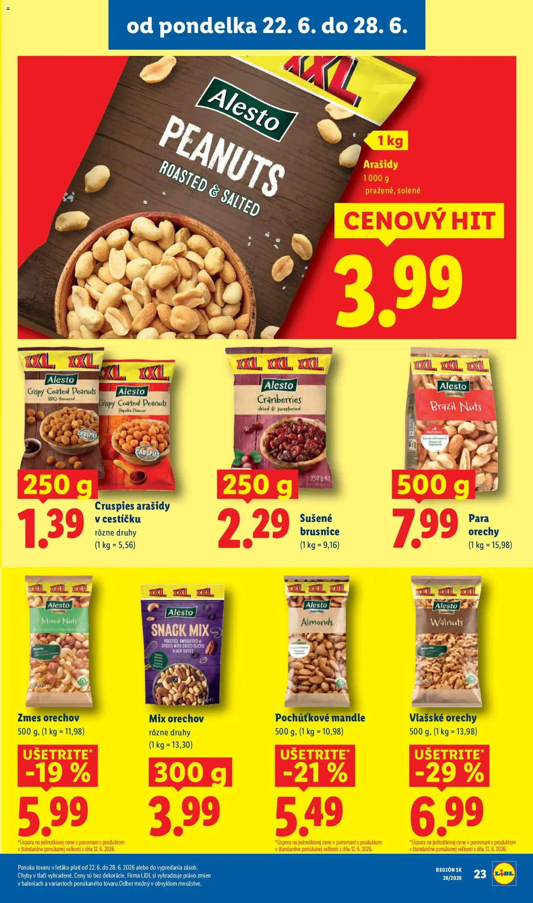 Lidl leták - platný leták od 22.06.2026 strana 34 z 99
