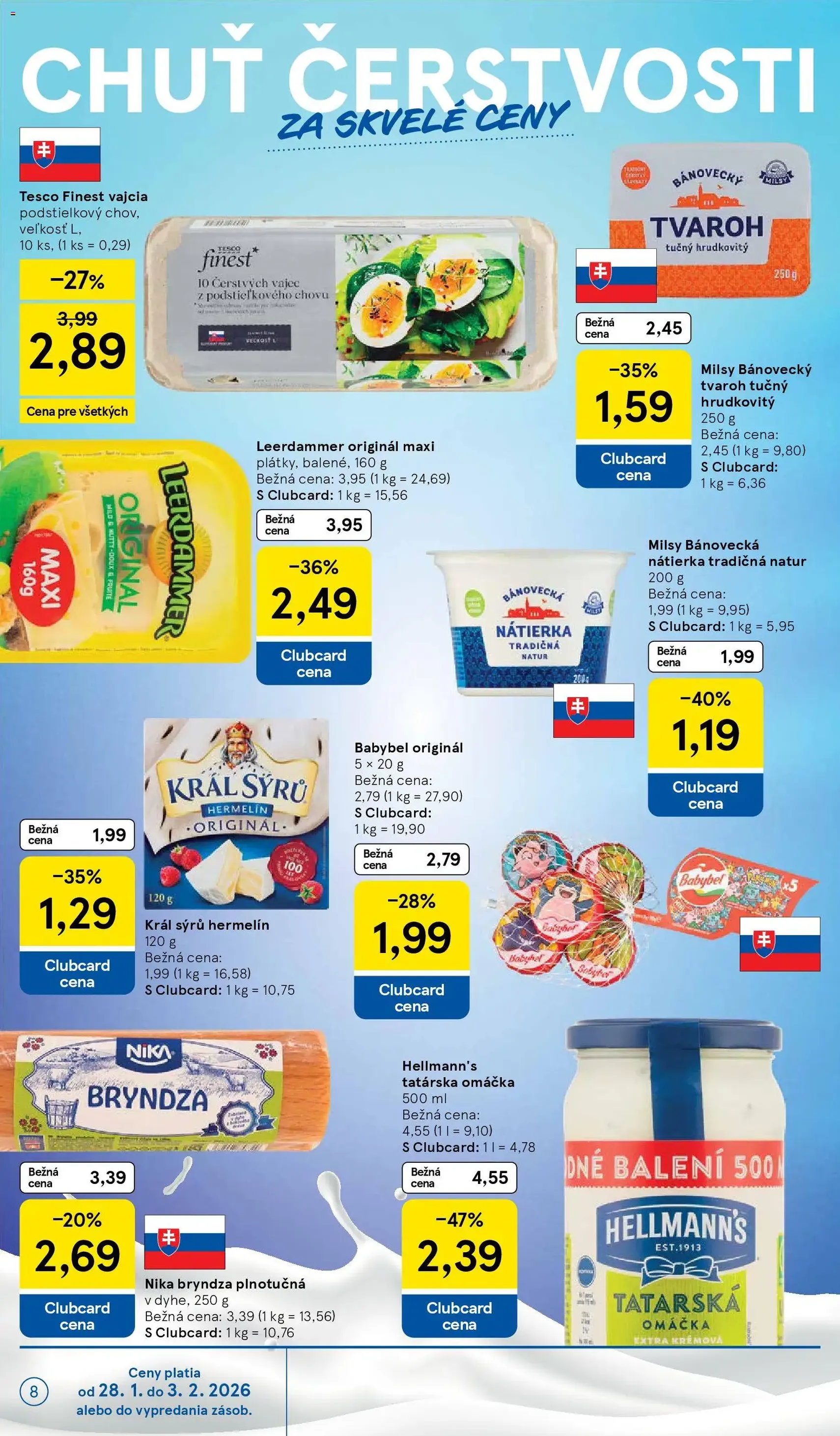 Tesco Hypermarket - leták - platný leták od 28.01.2026 strana 8 z 39