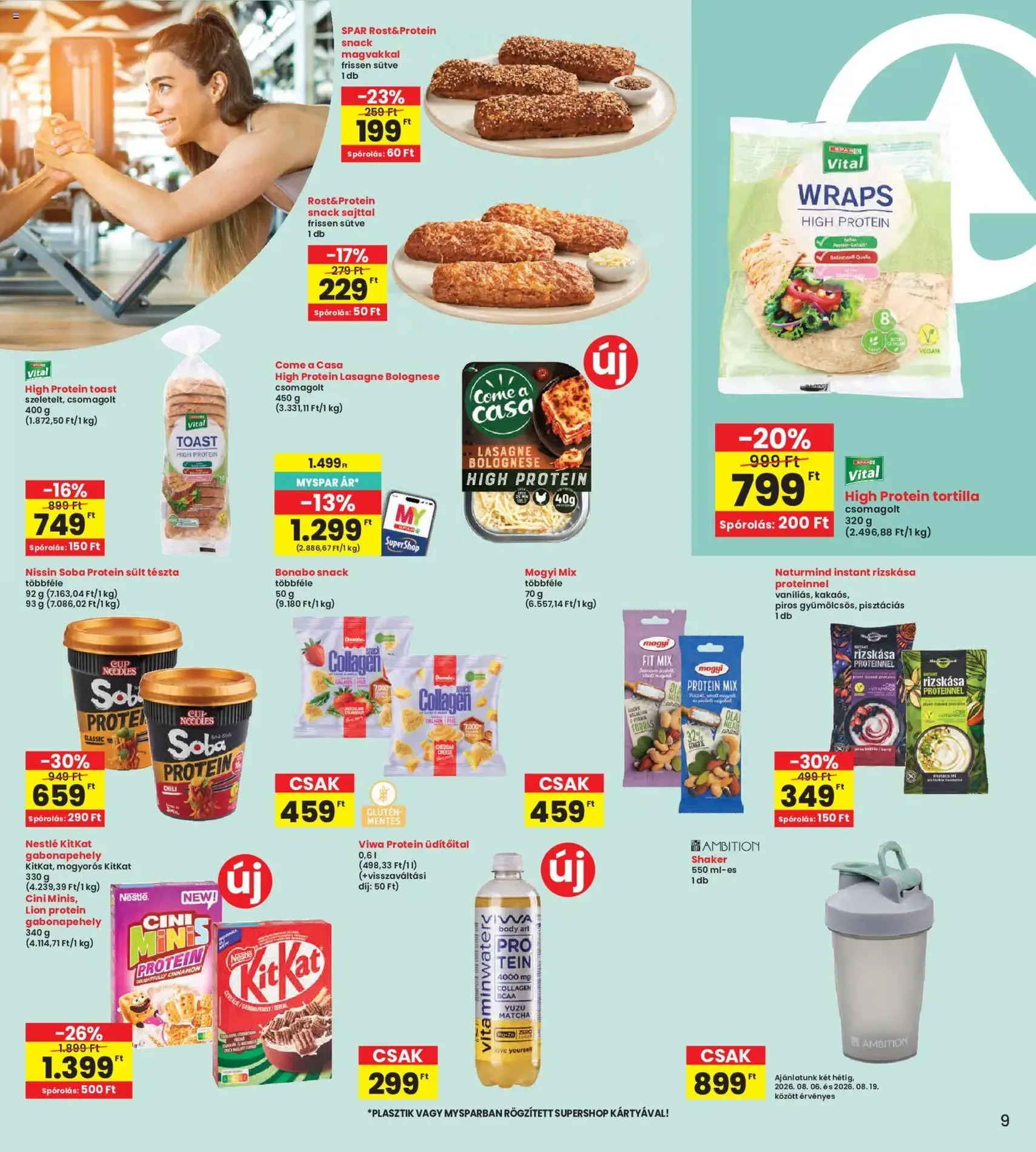 Interspar akciós újság - 2026.08.06. érvényes szórólap 9 oldal 20 oldalból
