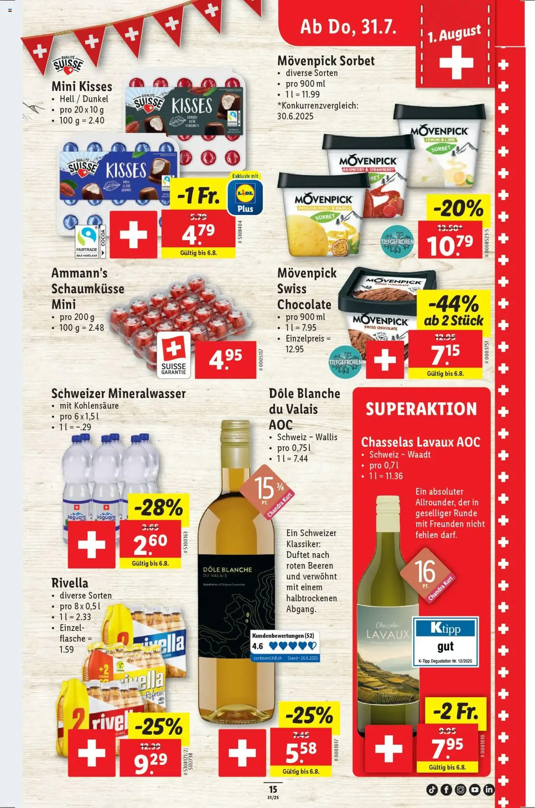 Lidl Aktionen - Gültiger Prospekt ab 31.07.2025, Seite 17 von insgesamt 34