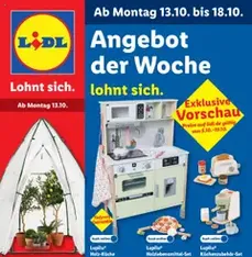 Lidl Prospekt - Prospekt Vorschau gültig ab 13.10.2025