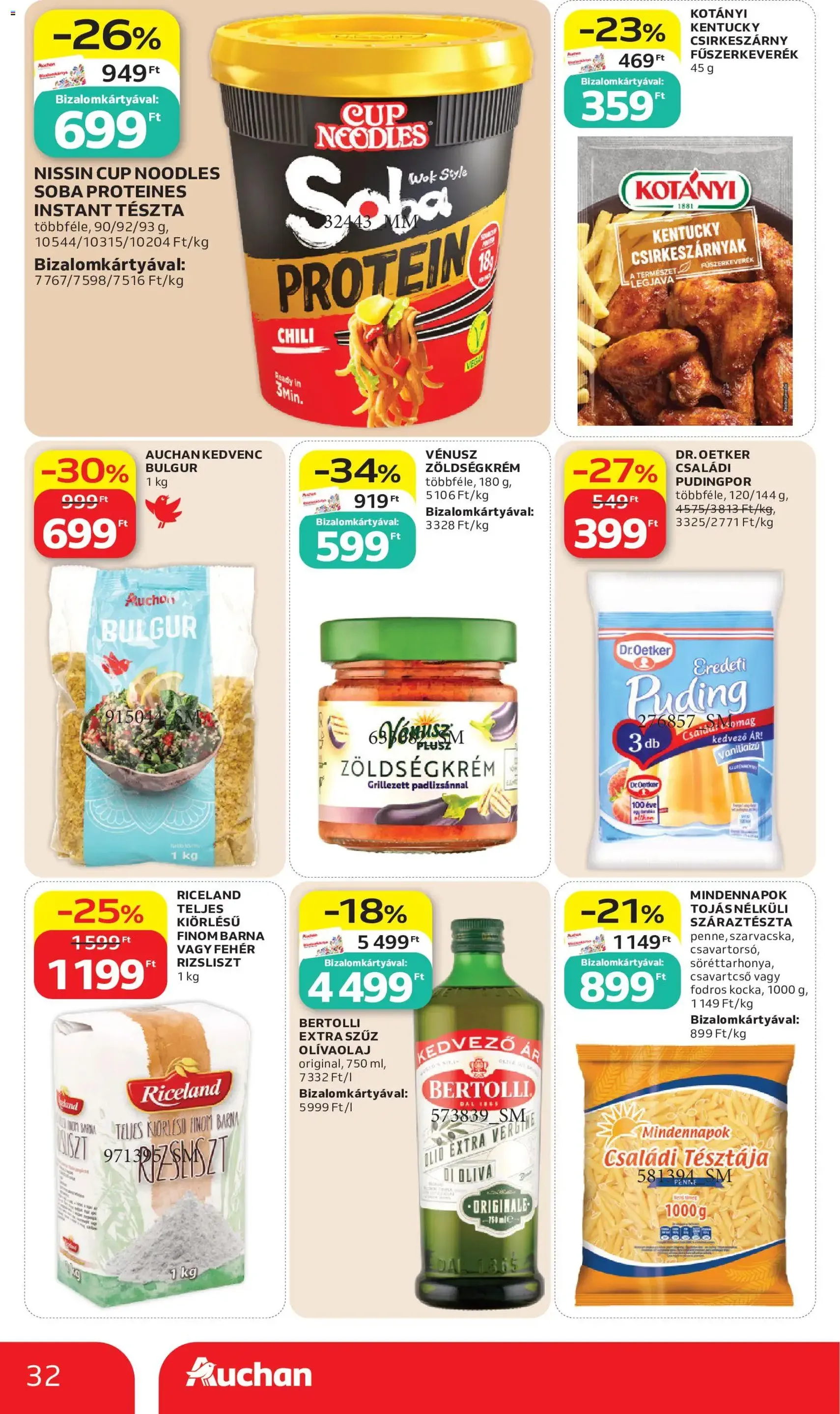 Auchan akciós újság - 2026.07.02. érvényes szórólap 32 oldal 56 oldalból