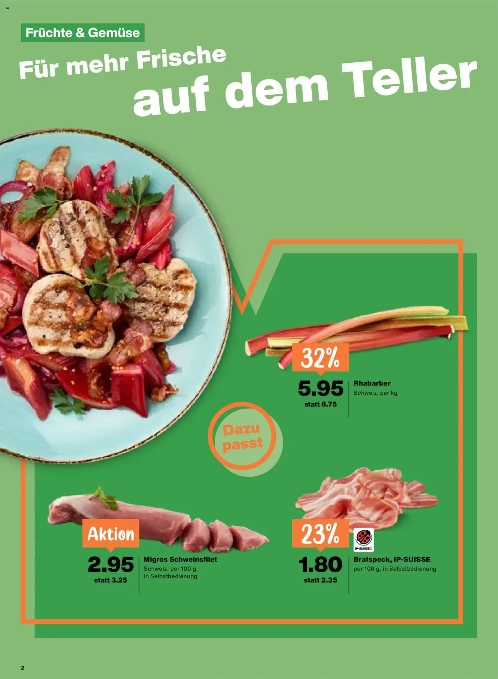 Migros aktionen - Gültiger Prospekt ab 21.05.2026, Seite 2 von insgesamt 24