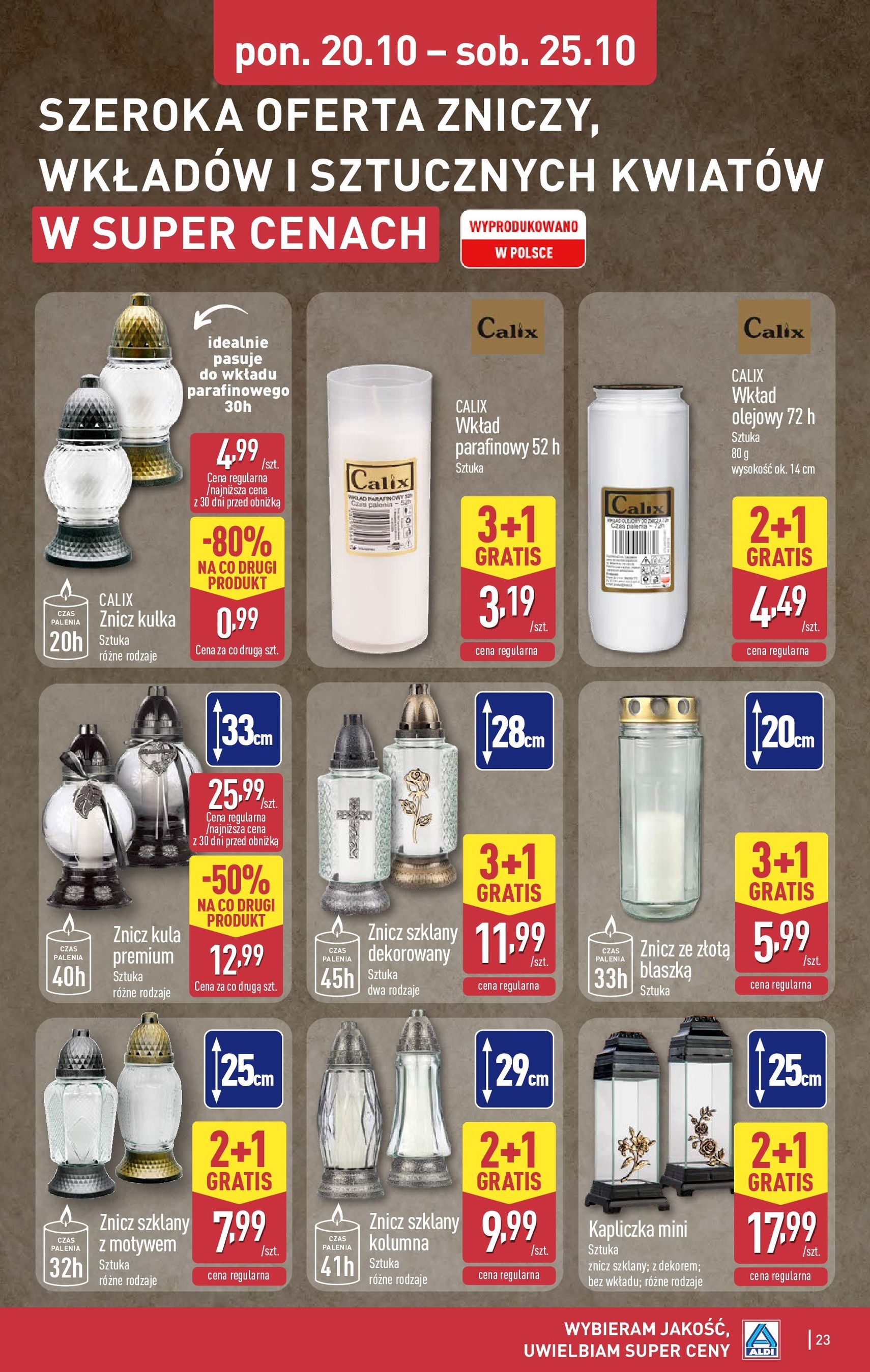 Aldi Gazetka - ważny gazetka od 20.10.2025 strona 23 z 41 Aldi Gazetka - ważny gazetka od 20.10.2025 strona 23 z 41