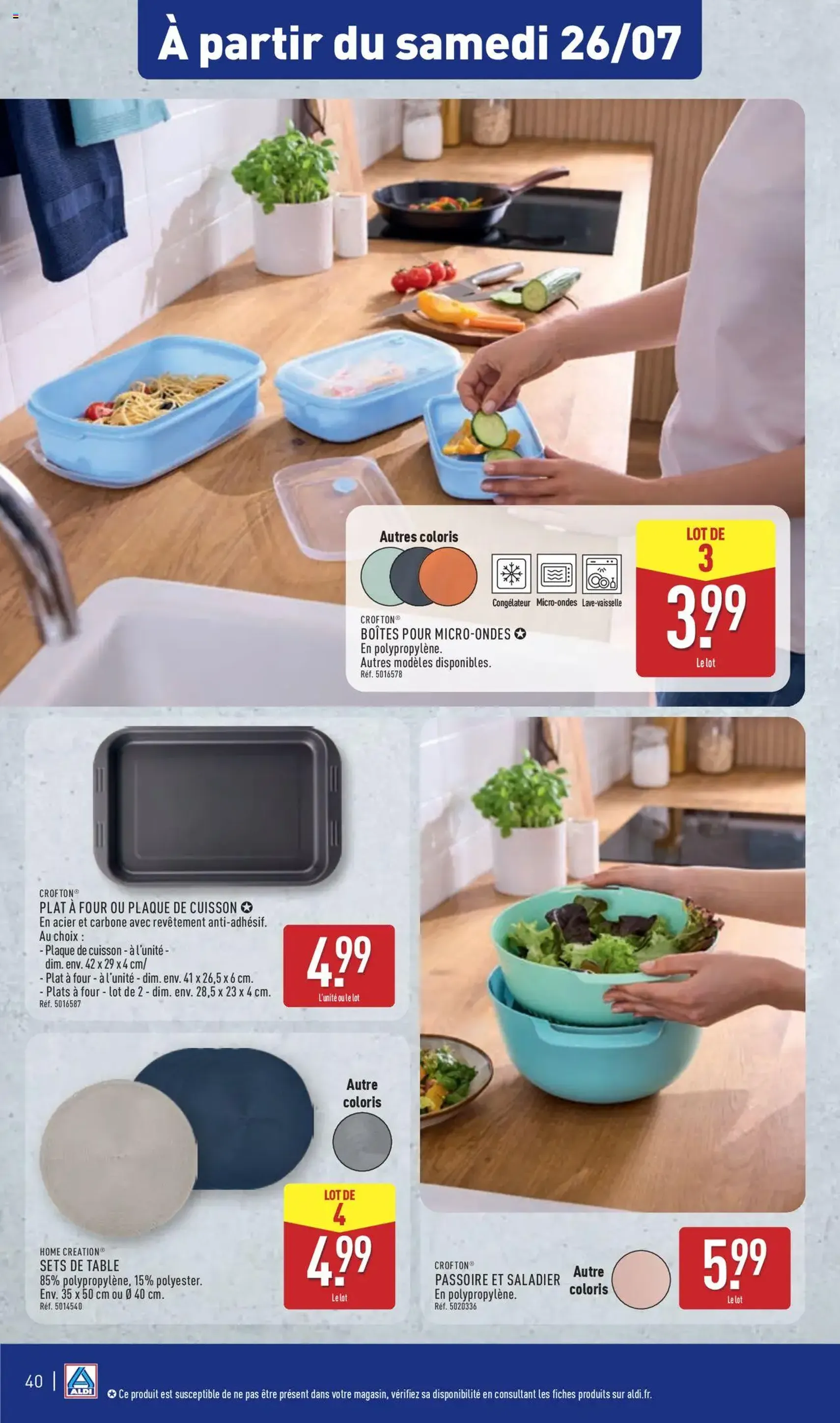 Aldi catalogue semaine 30 - brochure valable à partir du 22/07/2025, page 42 sur 45 Aldi catalogue semaine 30 - brochure valable à partir du 22/07/2025, page 42 sur 45
