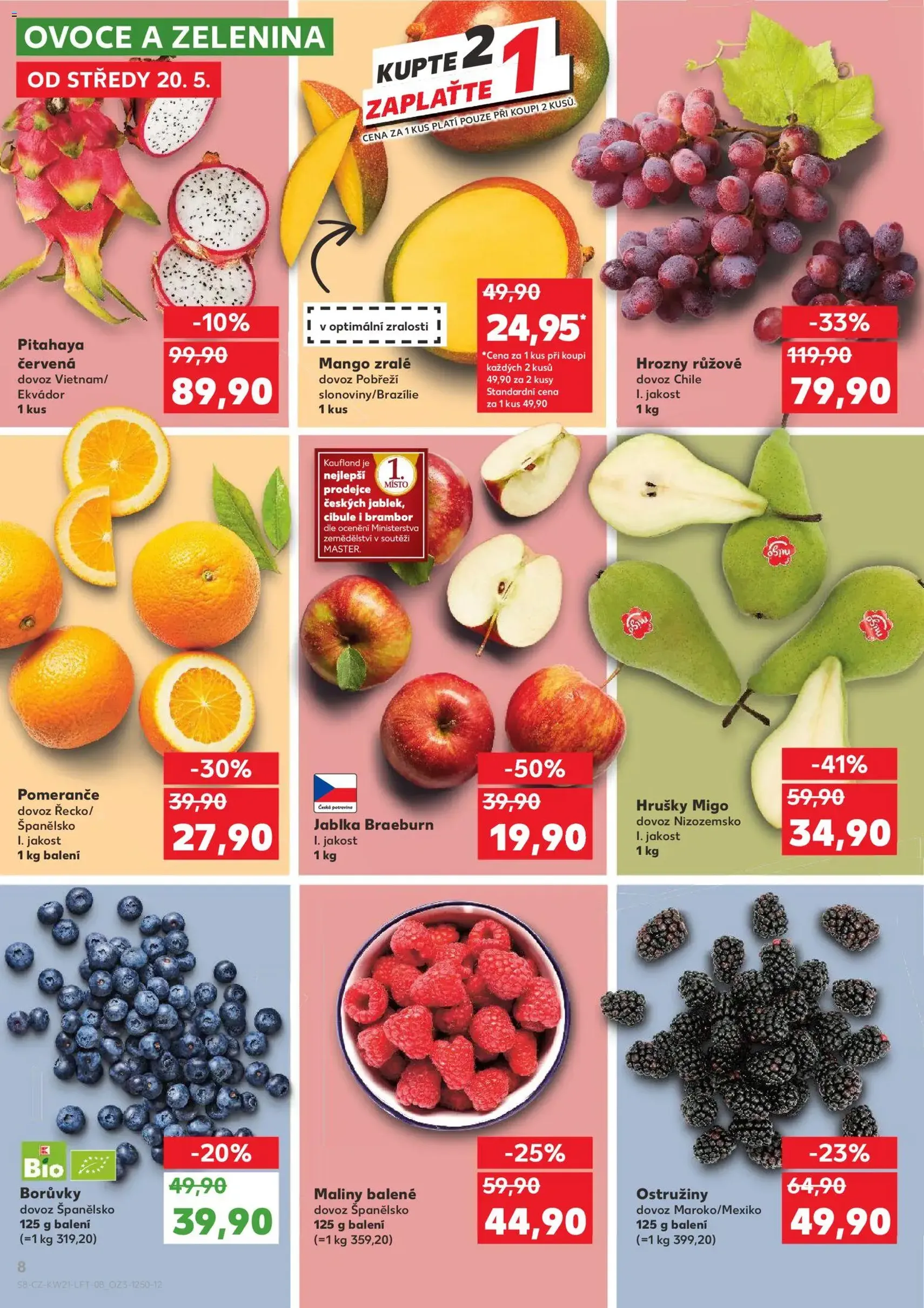 Kaufland leták - platný leták od 20.05.2026 strana 8 z 62