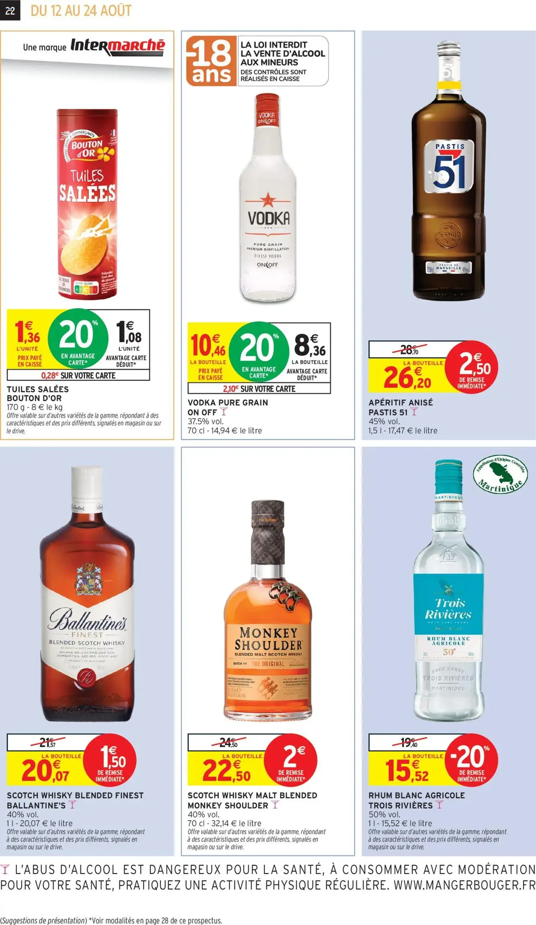 Intermarché catalogue semaine 32 - brochure valable à partir du 12/08/2025, page 22 sur 40