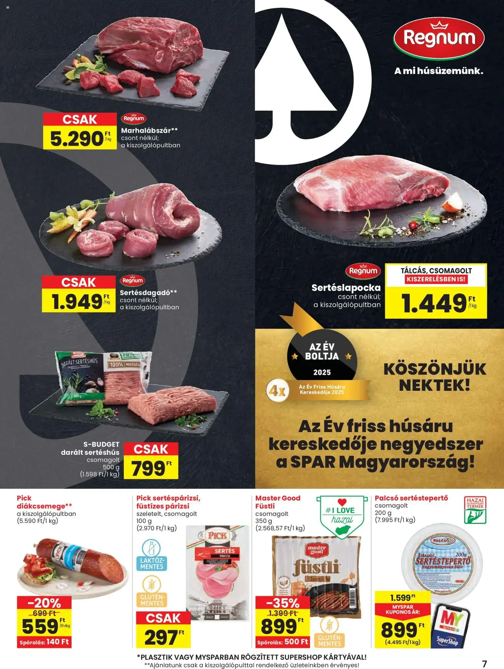 Spar Black Friday - 2025.11.20. érvényes szórólap 7 oldal 20 oldalból