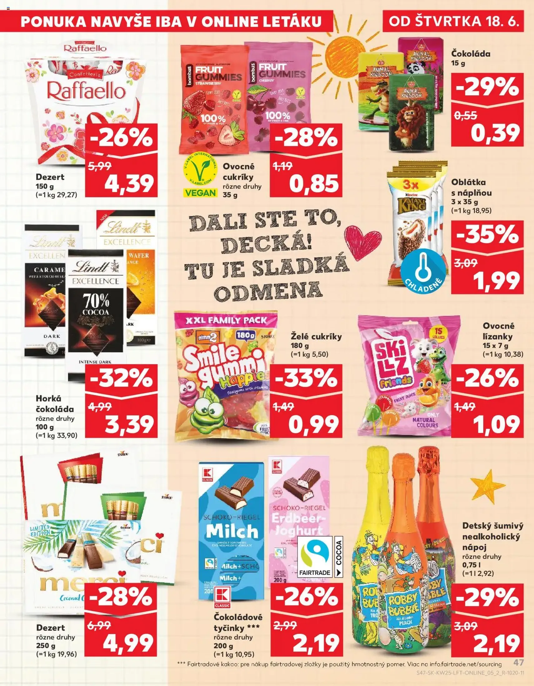 Kaufland SK akciós újság - 2026.06.18. érvényes szórólap 47 oldal 84 oldalból