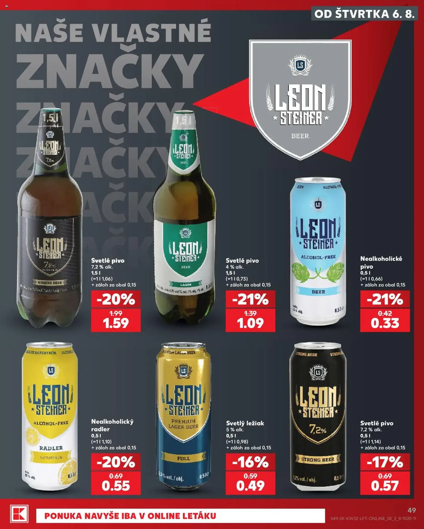 Kaufland SK akciós újság - 2026.08.06. érvényes szórólap 49 oldal 78 oldalból