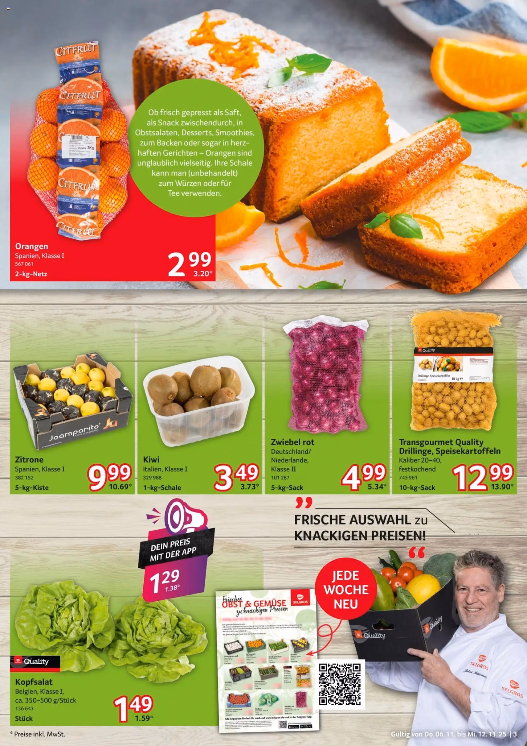 Selgros Prospekt - Gültiger Prospekt ab 06.11.2025, Seite 3 von insgesamt 32