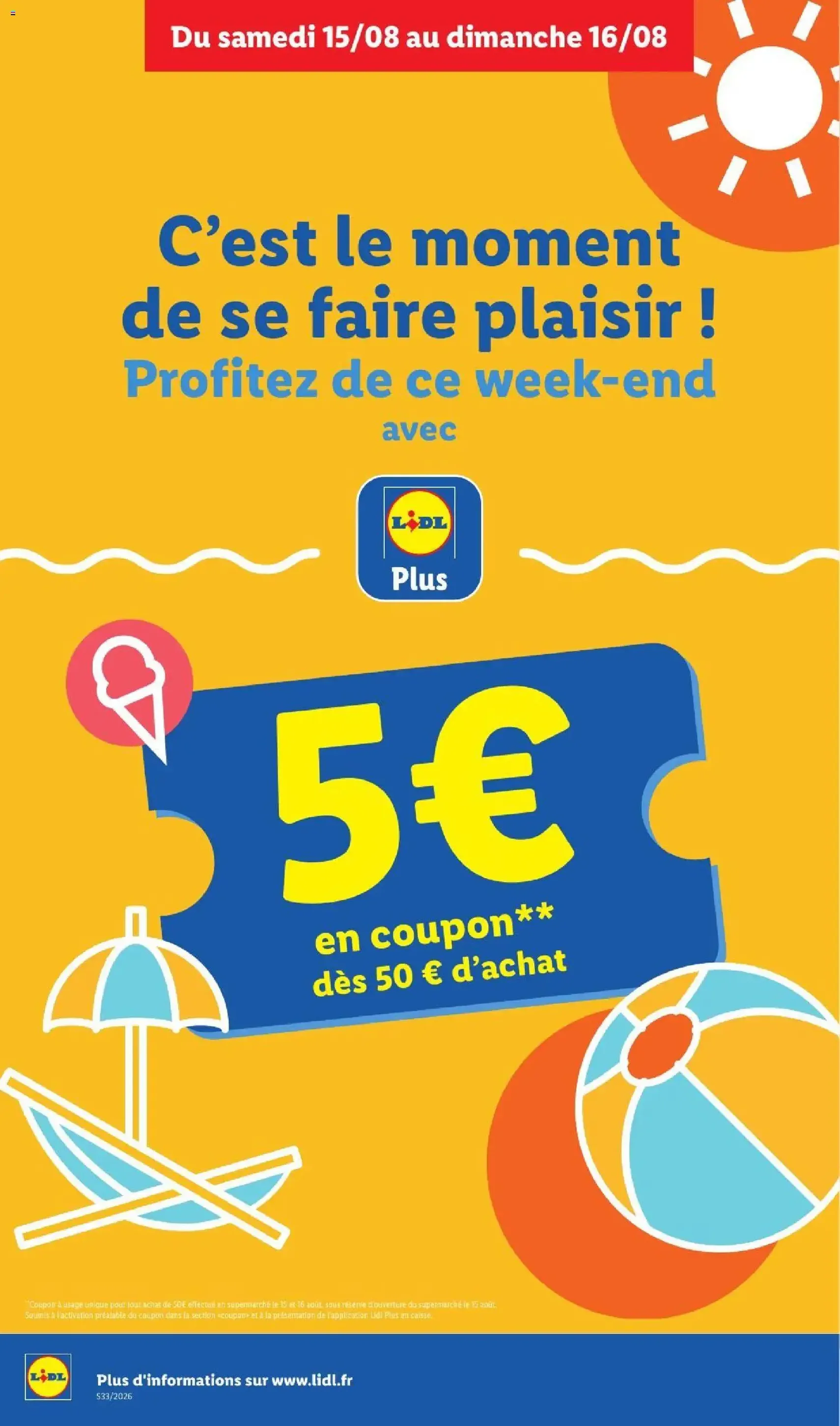 LIDL catalogue - brochure valable à partir du 13/08/2026, page 58 sur 61