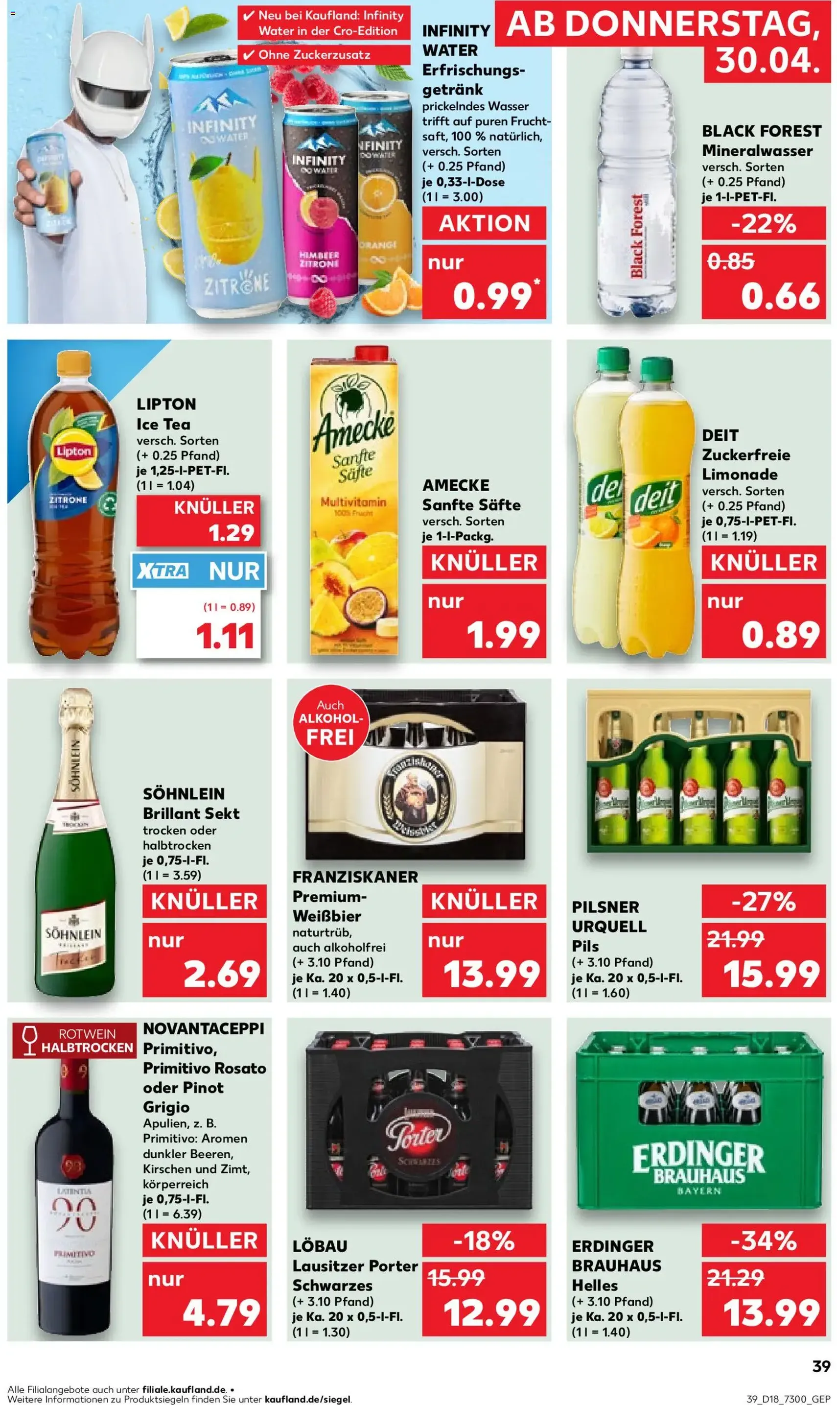 Kaufland Prospekt - Gültiger Prospekt ab 30.04.2026, Seite 39 von insgesamt 62