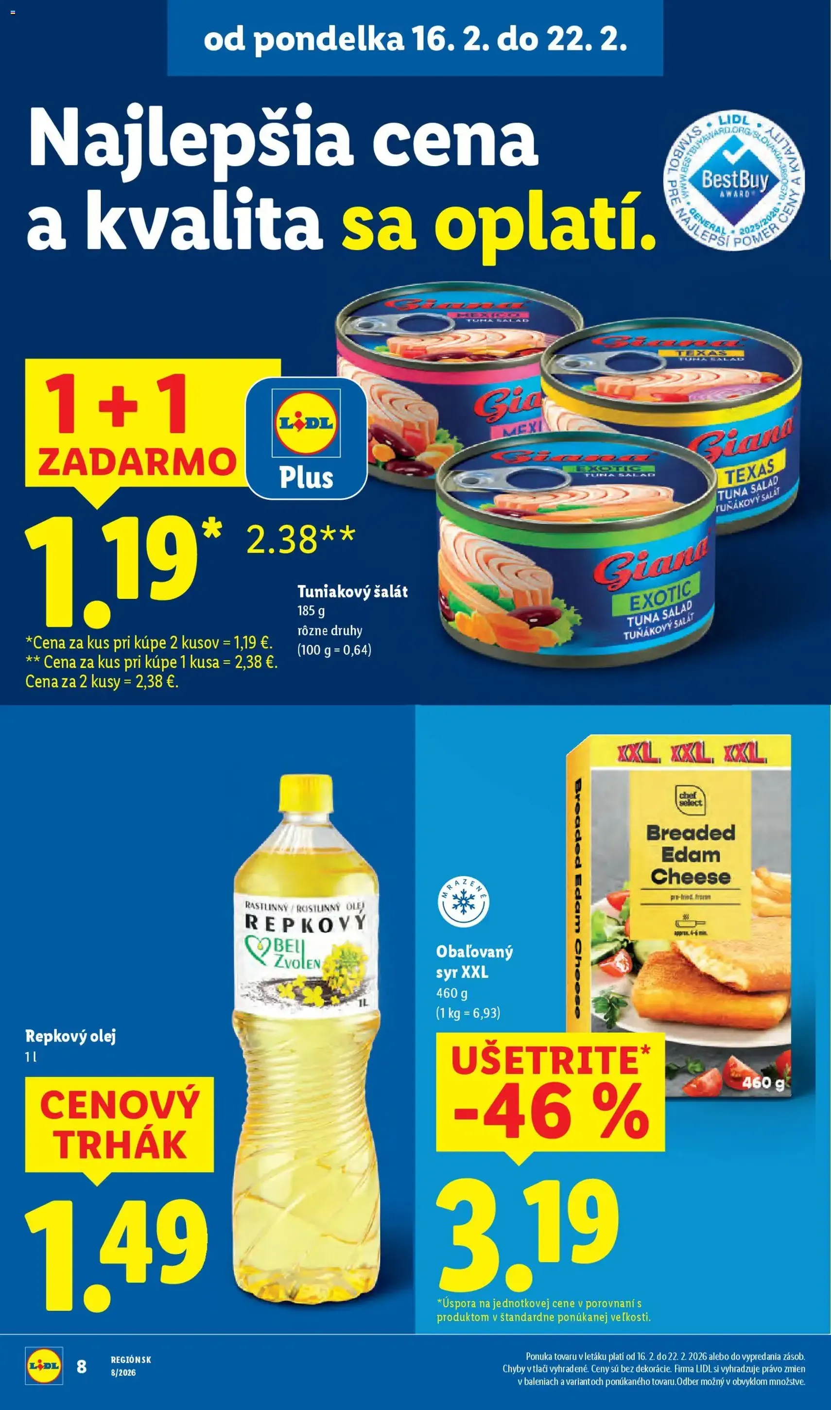 Lidl leták - platný leták od 16.02.2026 strana 8 z 95