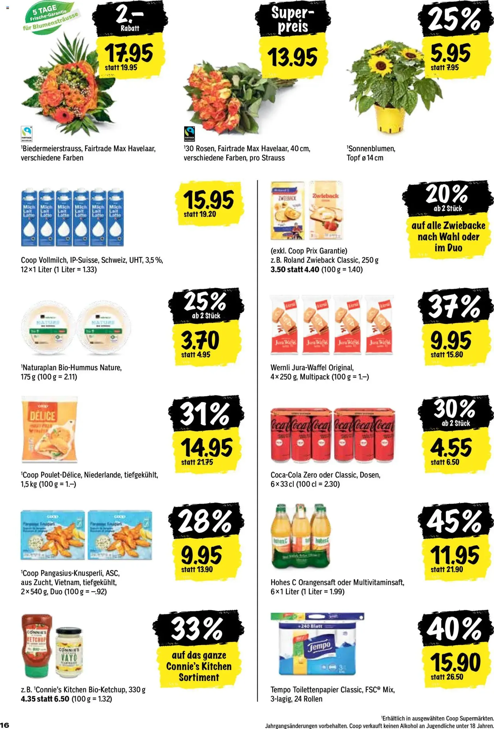 Coop aktionen - Gültiger Prospekt ab 18.06.2026, Seite 16 von insgesamt 24