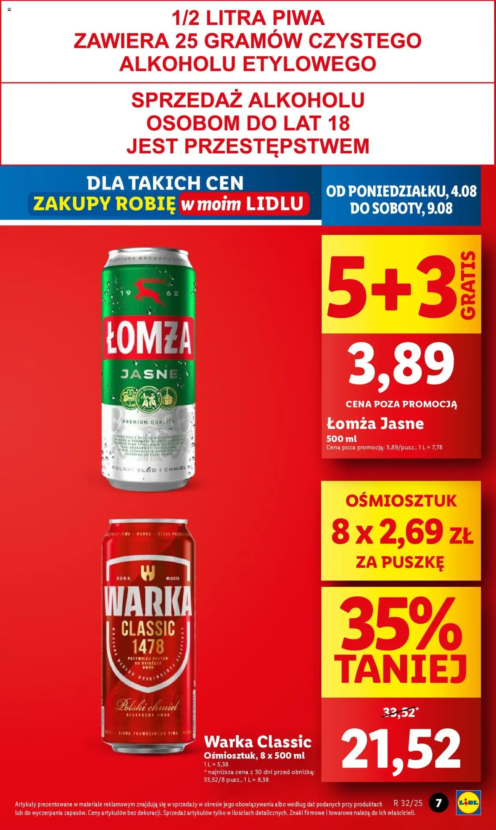 Lidl Gazetka - ważny gazetka od 04.08.2025 strona 7 z 65 Lidl Gazetka - ważny gazetka od 04.08.2025 strona 7 z 65
