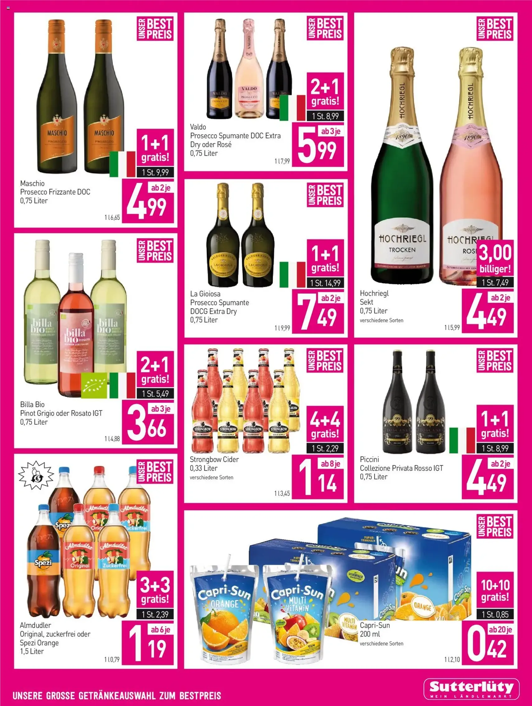 Sutterlüty Flugblatt - Gültiger Prospekt ab 09.04.2026, Seite 3 von insgesamt 20