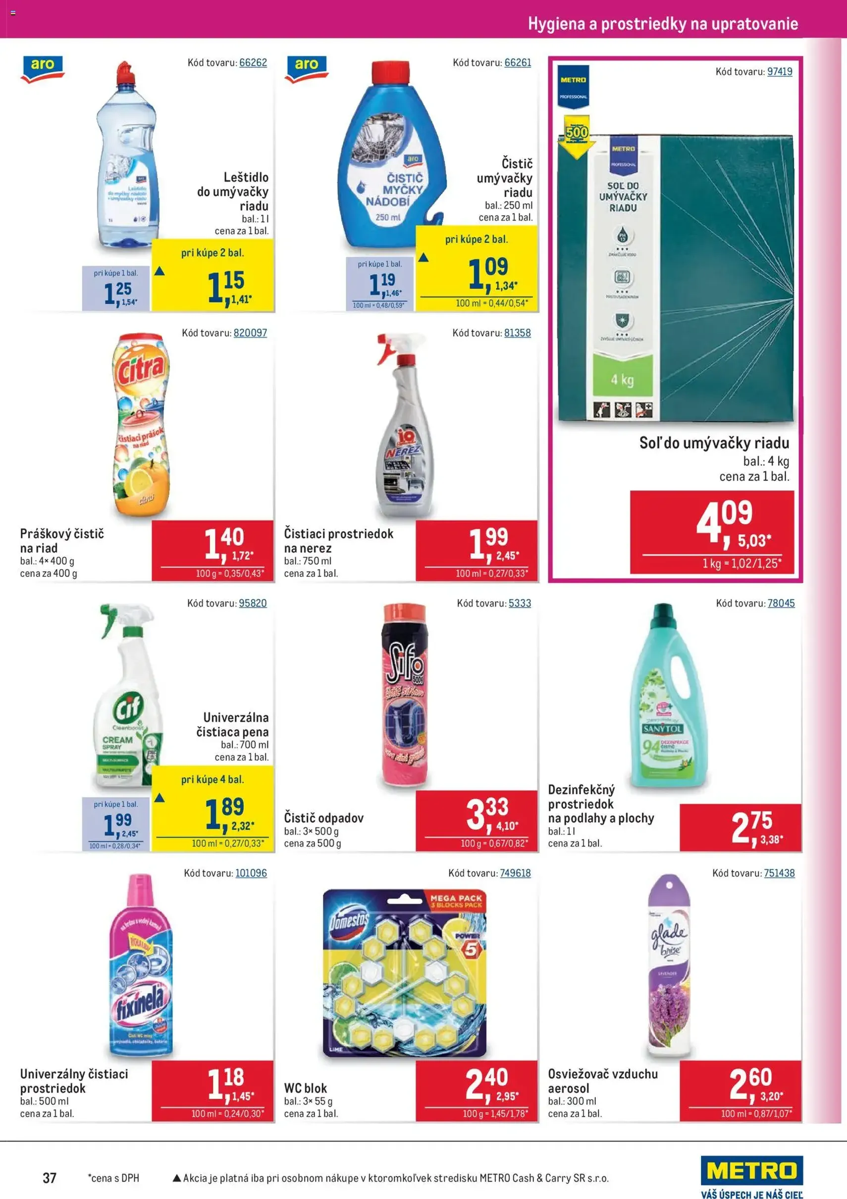 Metro leták - platný leták od 11.03.2026 strana 37 z 40