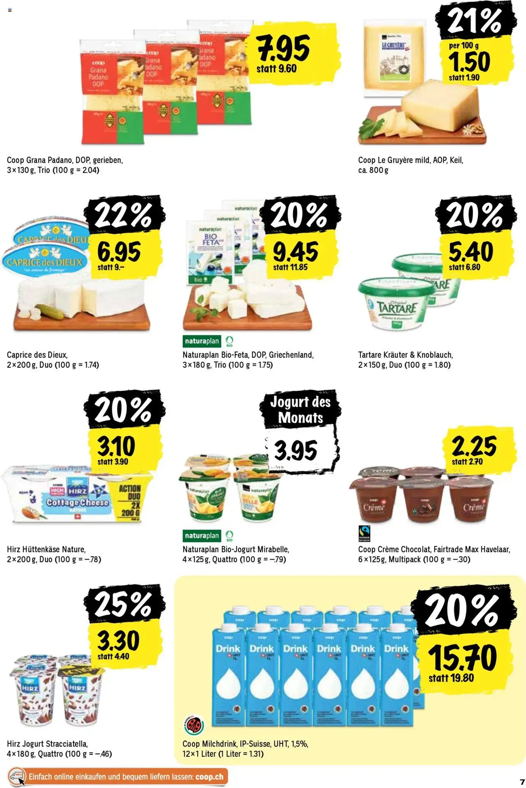 Coop Aktionen - Gültiger Prospekt ab 07.08.2025, Seite 7 von insgesamt 24 Coop Aktionen - Gültiger Prospekt ab 07.08.2025, Seite 7 von insgesamt 24