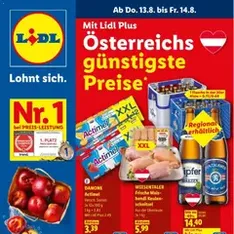Lidl - Flugblatt - Prospekt Vorschau gültig ab 13.08.2026