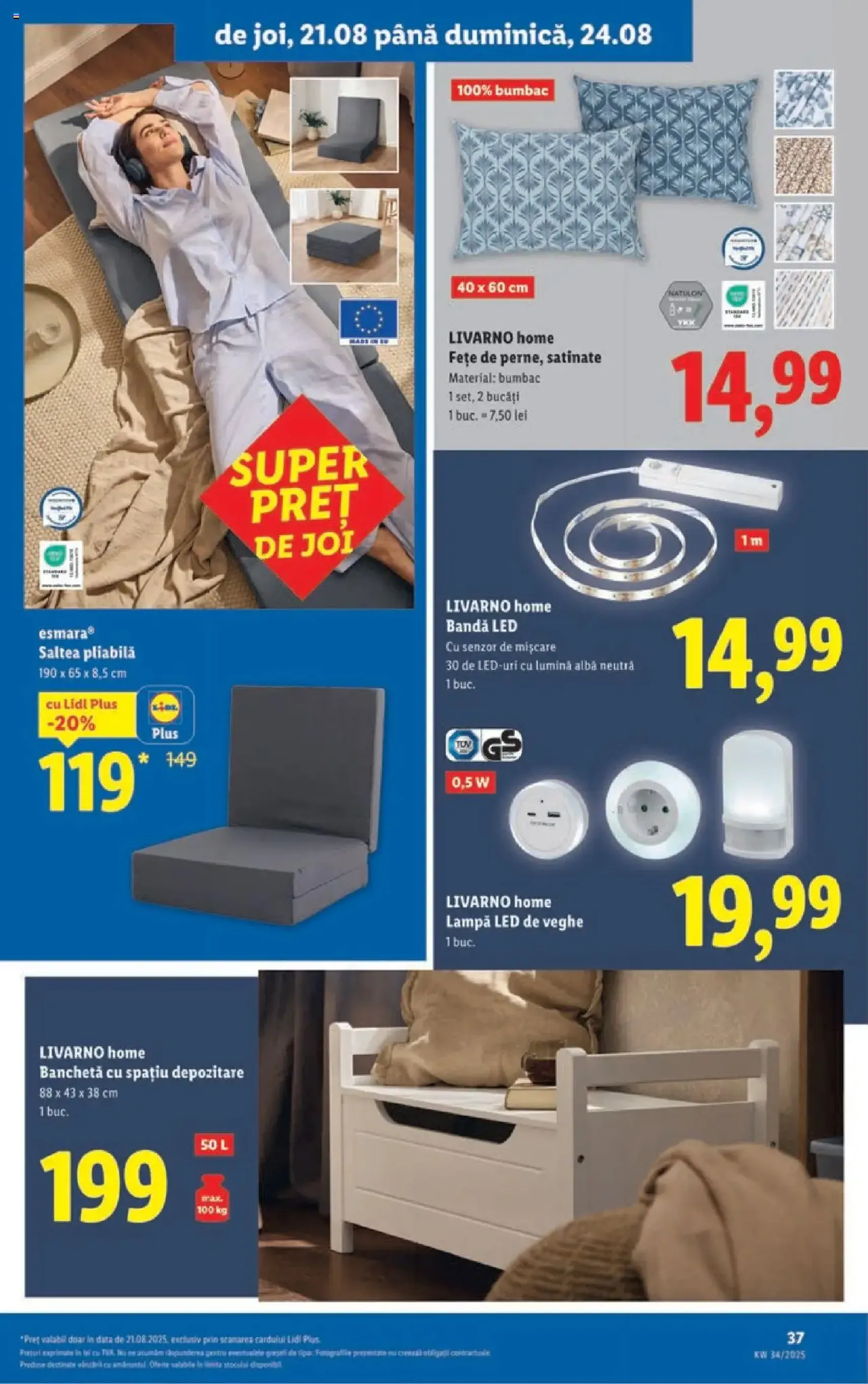 Catalog Lidl - cataloage valabile începând cu 18.08.2025 pagina 37 din 40