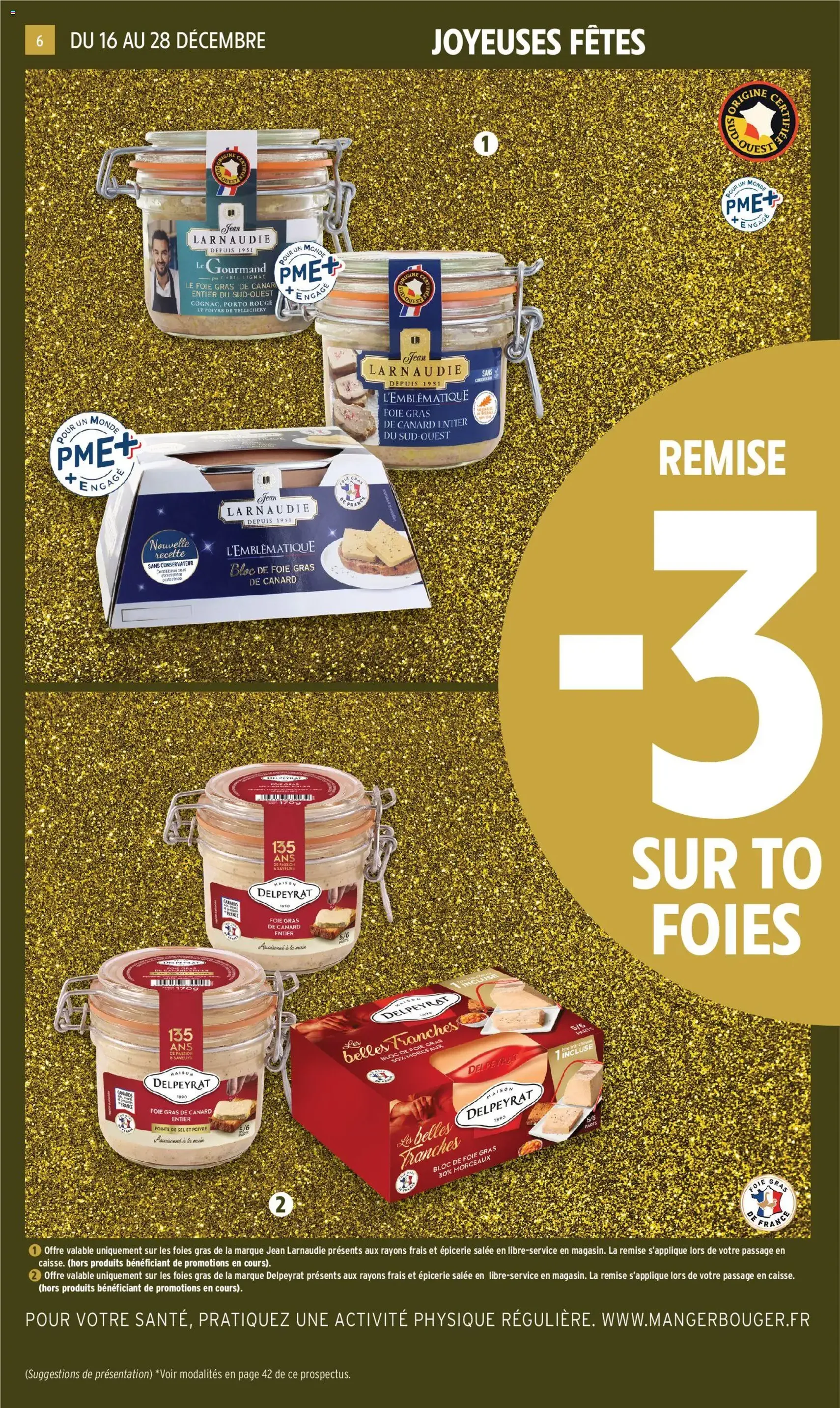 Intermarché catalogue semaine 51 - brochure valable à partir du 16/12/2025, page 6 sur 48