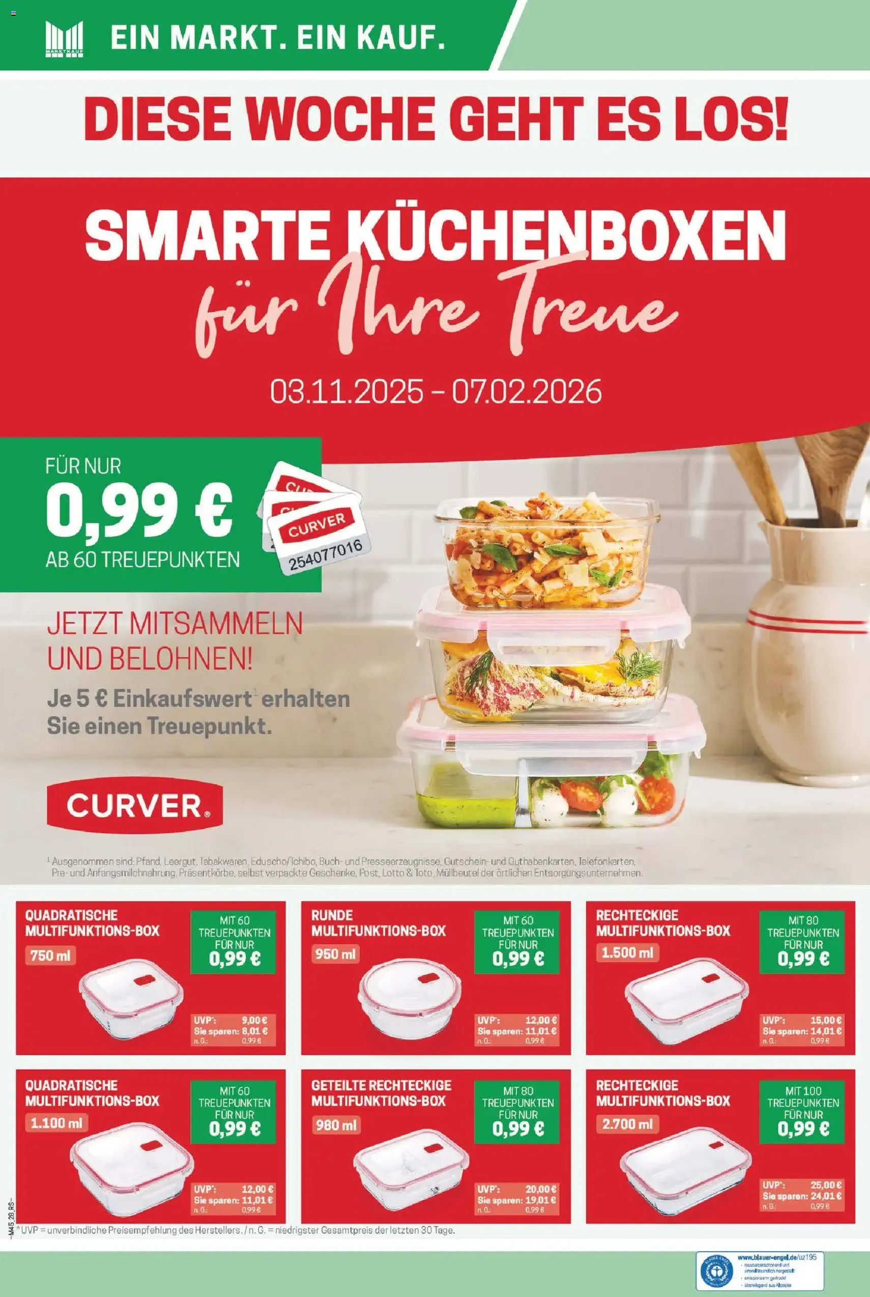 Marktkauf Prospekt - Gültiger Prospekt ab 03.11.2025, Seite 28 von insgesamt 32 Marktkauf Prospekt - Gültiger Prospekt ab 03.11.2025, Seite 28 von insgesamt 32