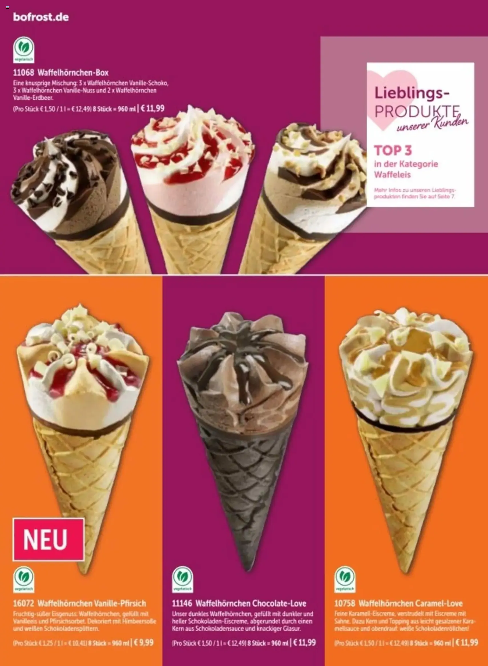 Bofrost Katalog - Gültiger Prospekt ab 06.03.2026, Seite 20 von insgesamt 150