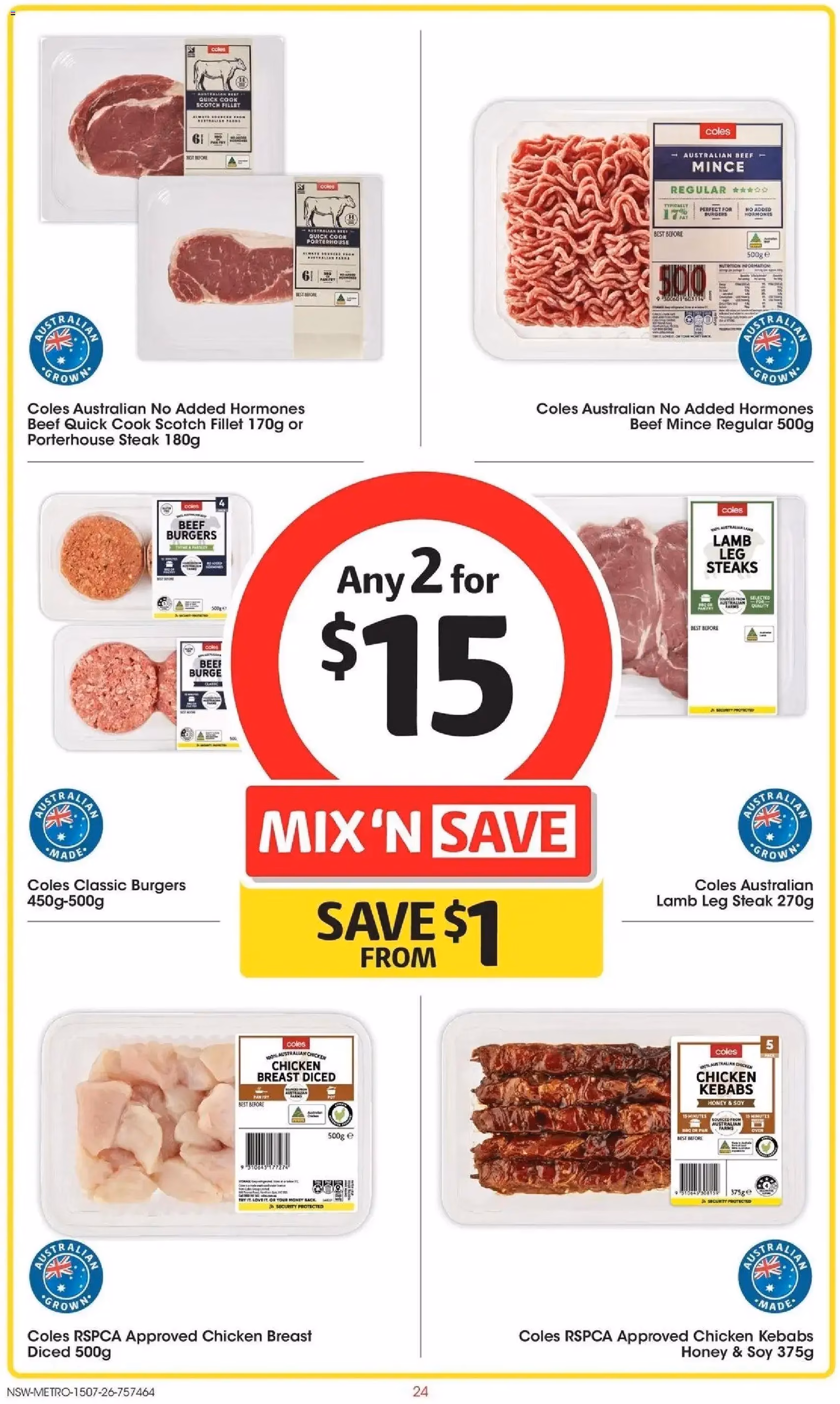 Coles catalogue - valid flyer from 15/07/2026, page 24 of 51