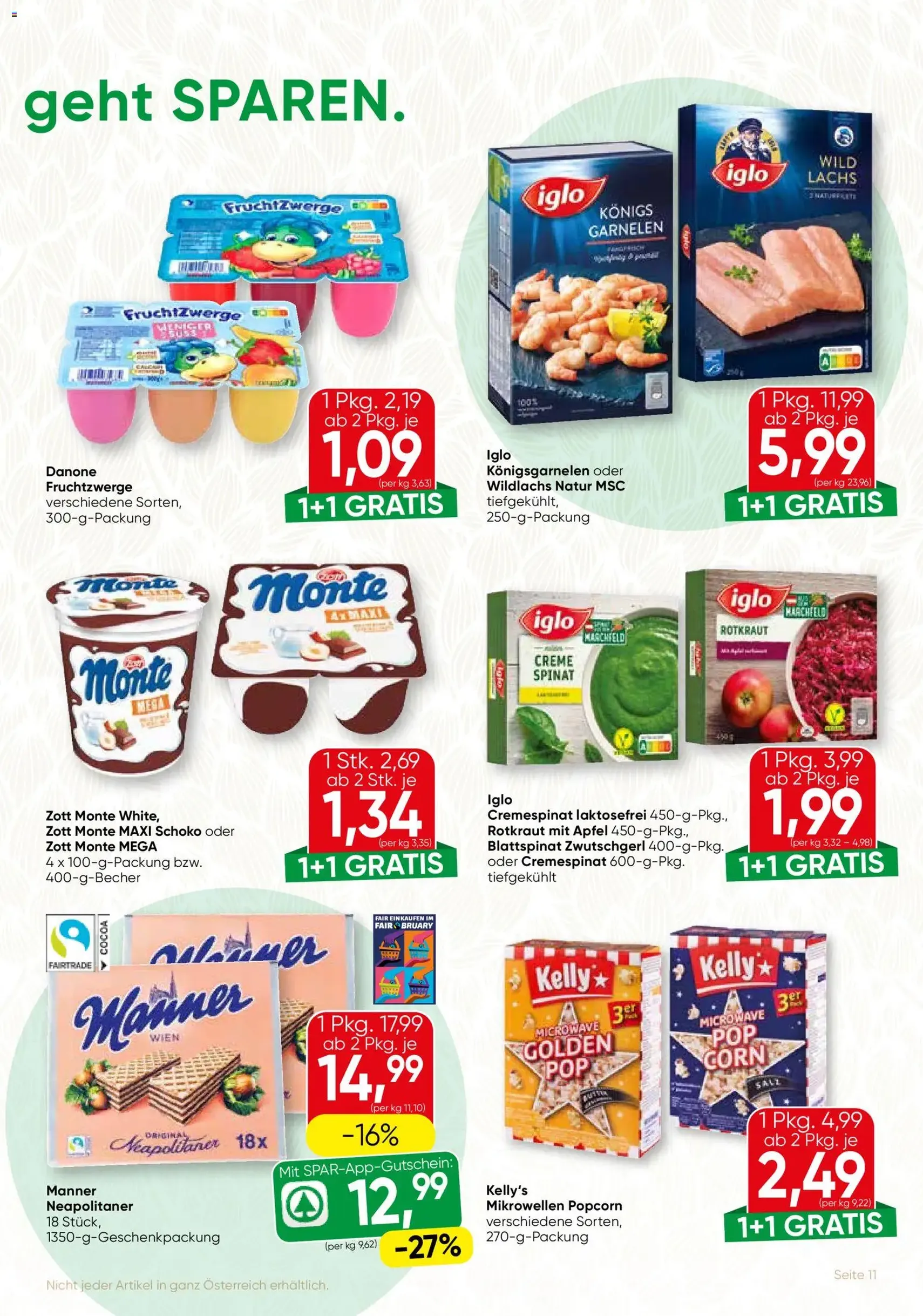 SPAR Gourmet Flugblatt - Gültiger Prospekt ab 29.01.2026, Seite 11 von insgesamt 12