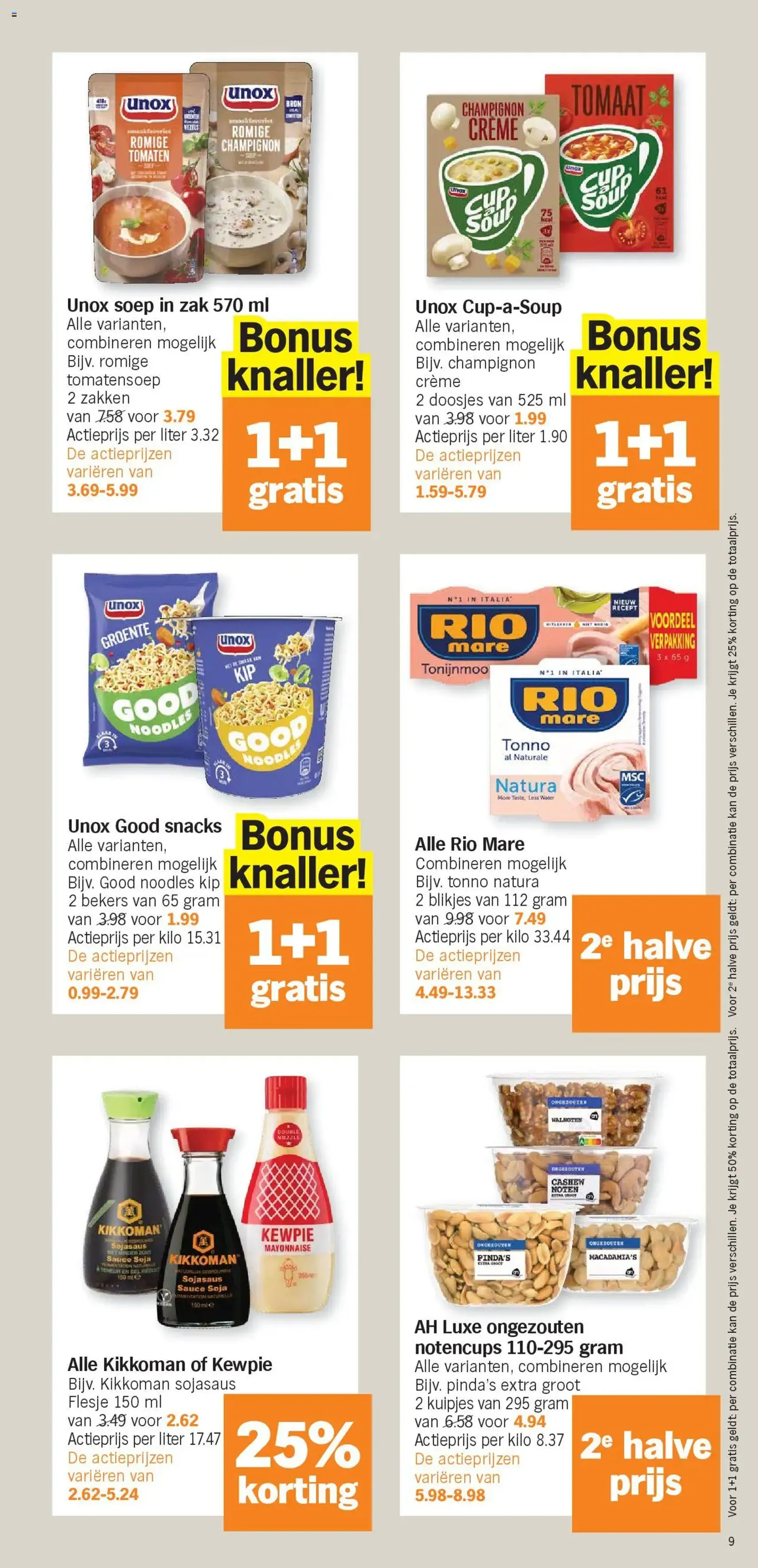 Albert Heijn folder week / de la semaine 31 - geldige folder vanaf 28/07/2025 pagina 9 van 18 Albert Heijn folder week / de la semaine 31 - geldige folder vanaf 28/07/2025 pagina 9 van 18