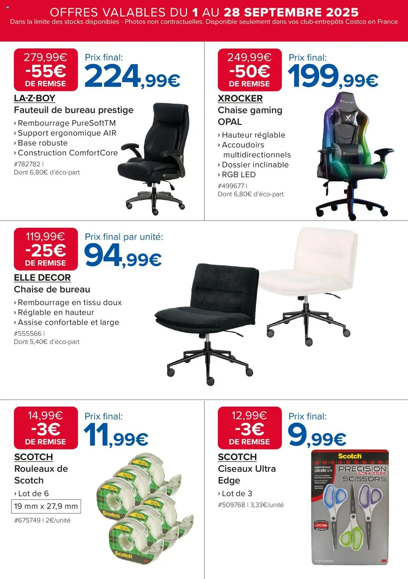 Costco catalogue - brochure valable à partir du 01/09/2025, page 9 sur 24 Costco catalogue - brochure valable à partir du 01/09/2025, page 9 sur 24