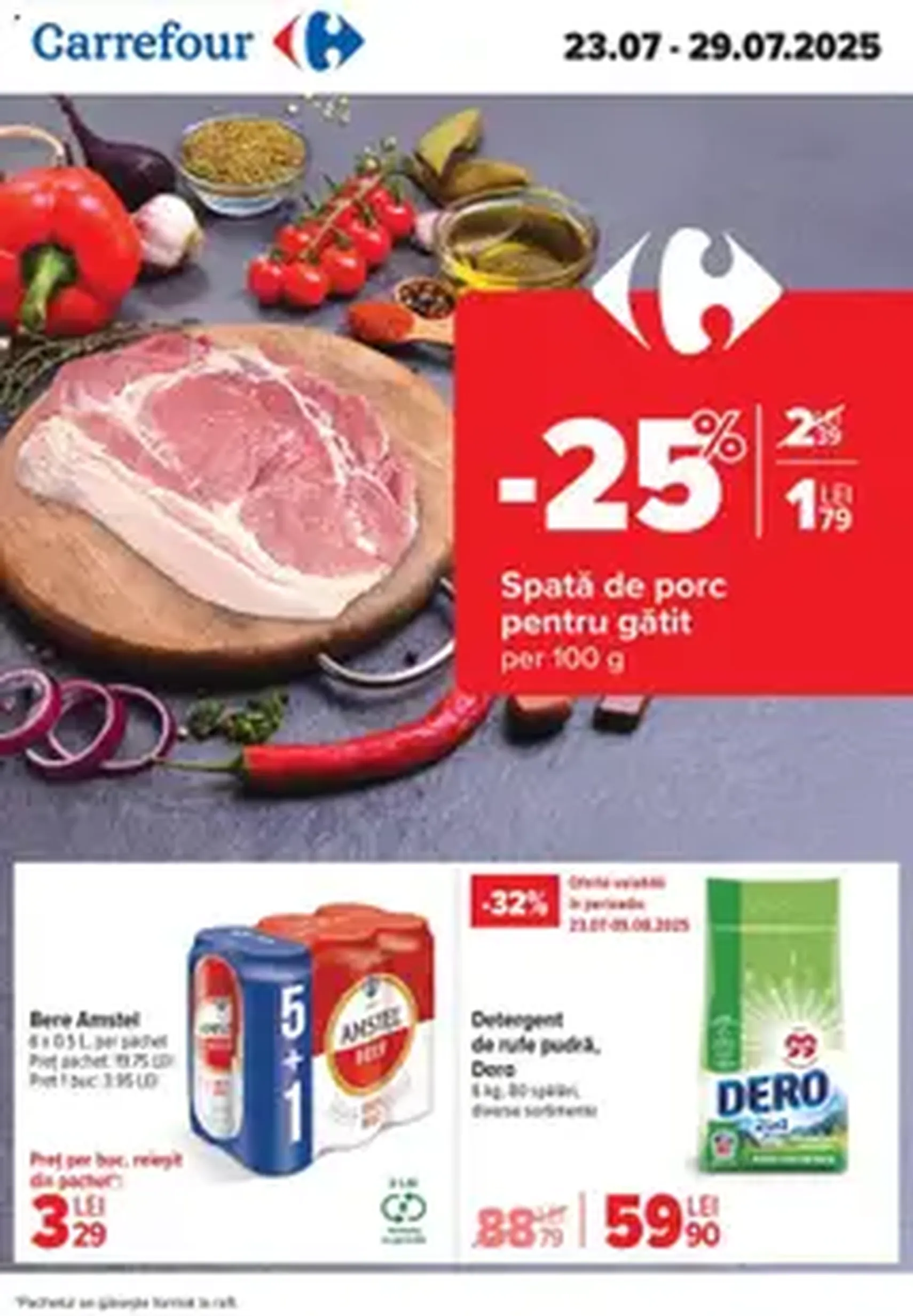 Catalog Carrefour - cataloage valabile începând cu 23.07.2025 pagina 1 din 1