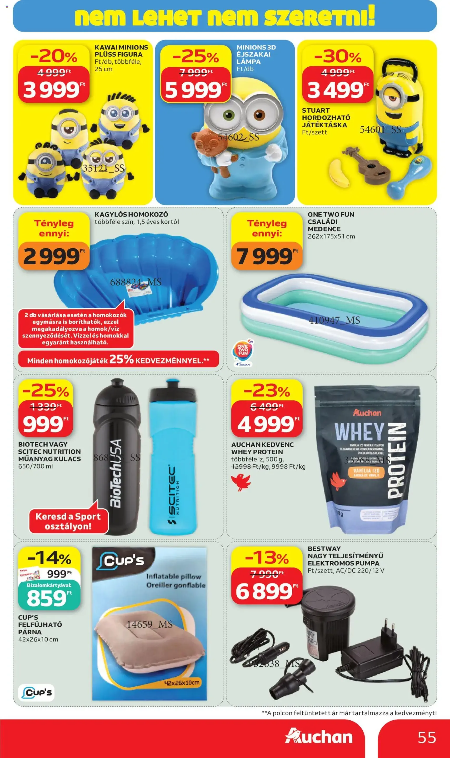 Auchan akciós újság - 2026.07.02. érvényes szórólap 55 oldal 56 oldalból