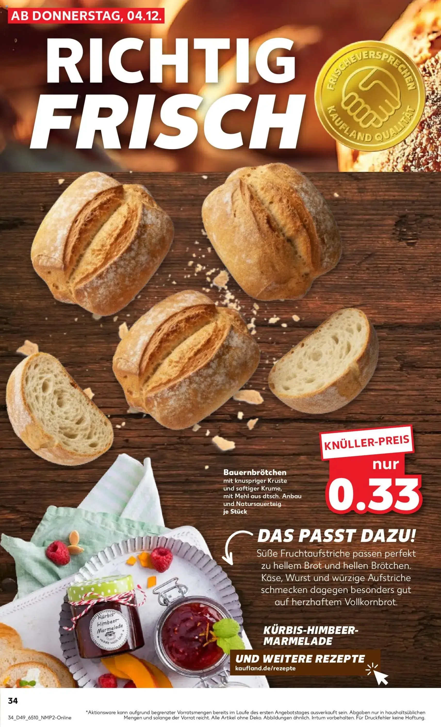Kaufland DE - DE Folder Köln - geldige folder vanaf 04-12-2025 pagina 34 van 66