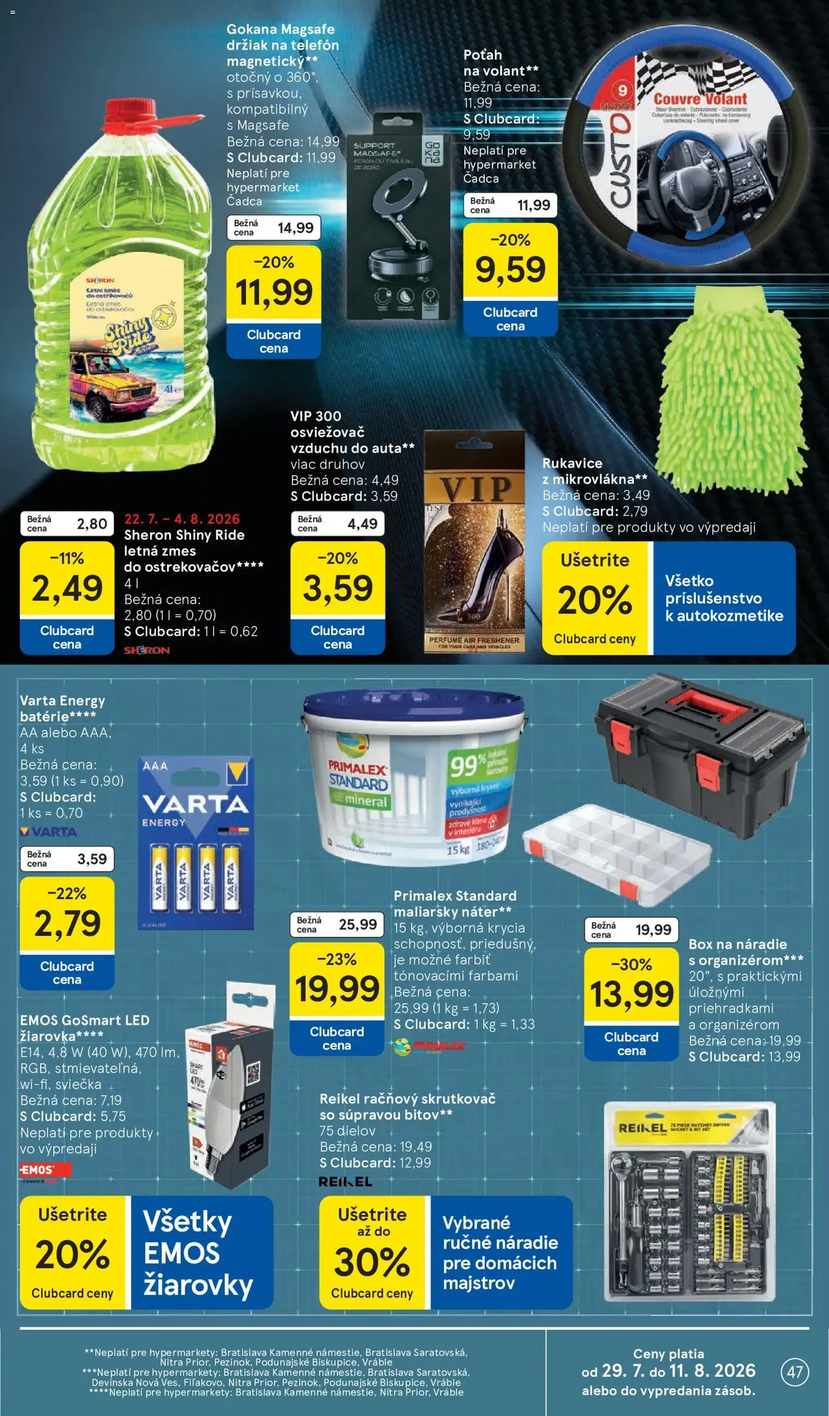 Tesco Hypermarket - leták - platný leták od 29.07.2026 strana 47 z 53
