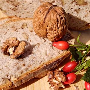 Recipe preview Simple recipe for walnut bread