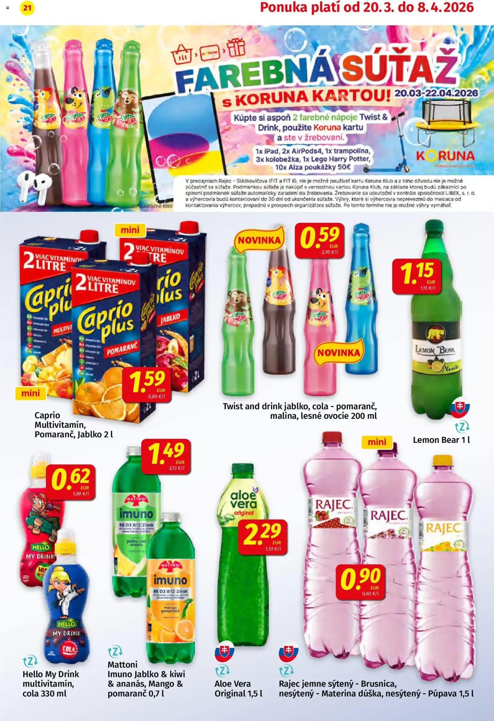 Koruna leták - platný leták od 20.03.2026 strana 21 z 28