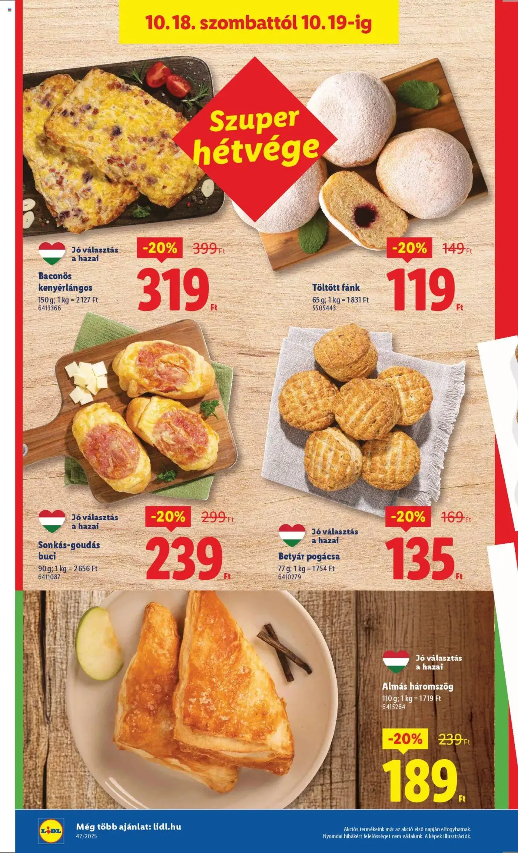 Lidl Akciós újság - 2025.10.16. érvényes szórólap 38 oldal 68 oldalból Lidl Akciós újság - 2025.10.16. érvényes szórólap 38 oldal 68 oldalból